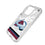 Colorado Avalanche Ice Stripe Clear Phone Case for Apple iPhone