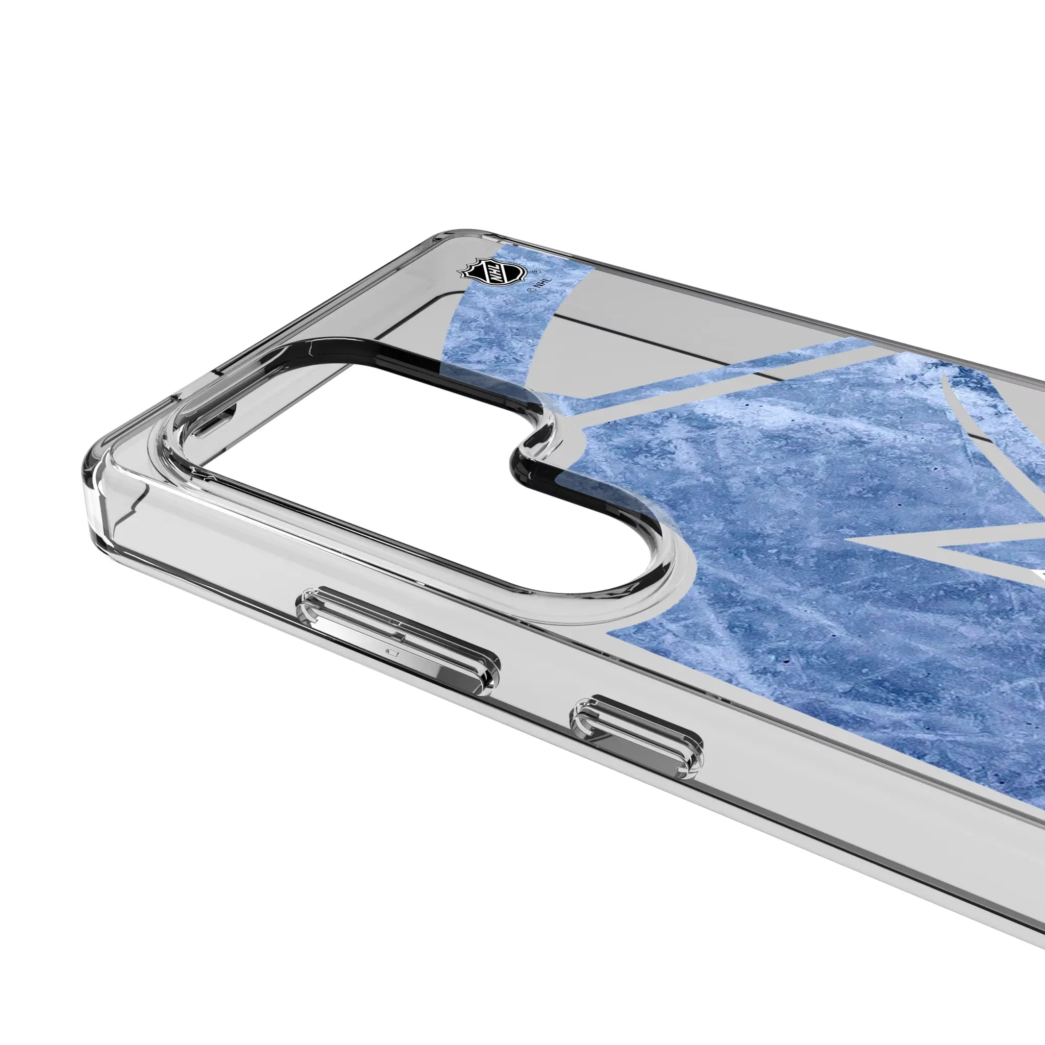 Colorado Avalanche Ice Tilt Clear Phone Case for Samsung Galaxy