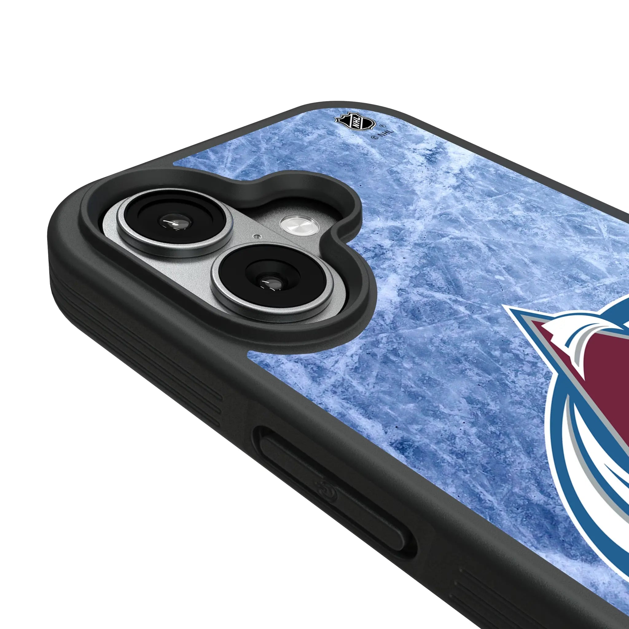 Colorado Avalanche Ice Wordmark Bump Phone Case