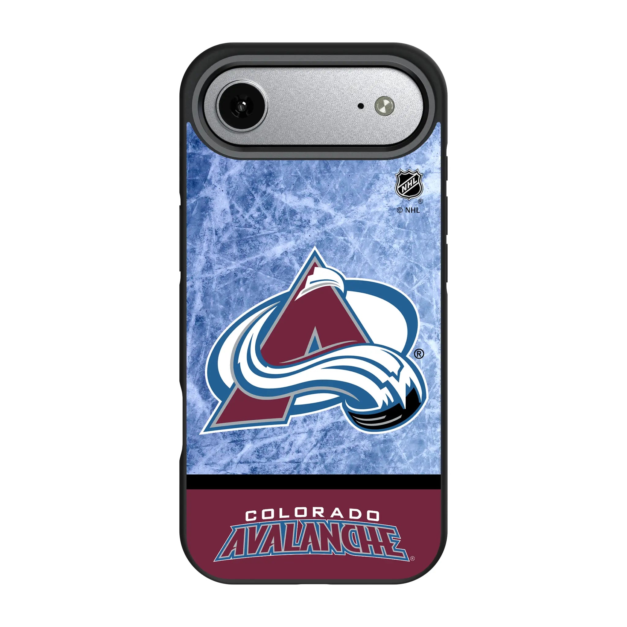 Colorado Avalanche Ice Wordmark Bump Phone Case