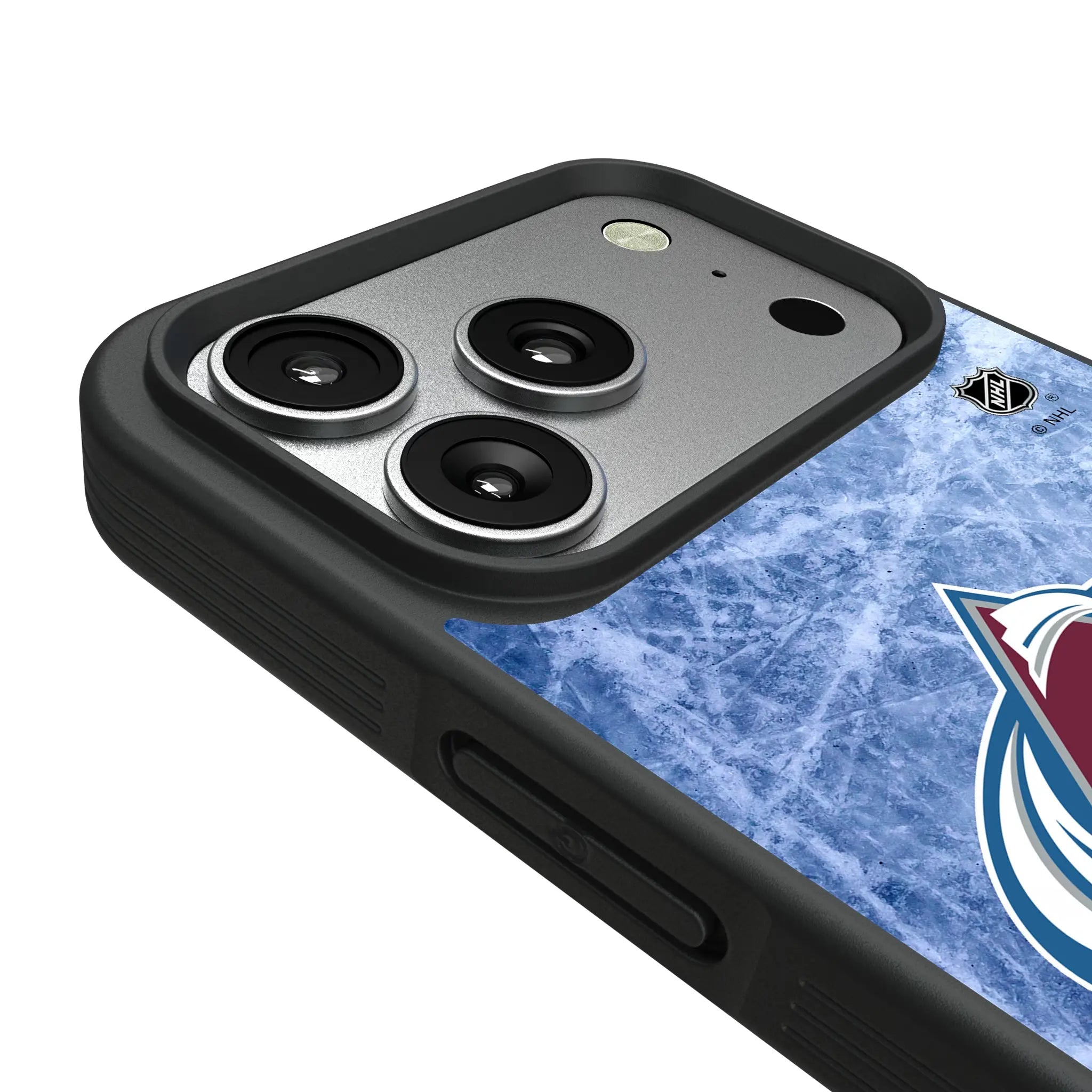Colorado Avalanche Ice Wordmark Bump Phone Case
