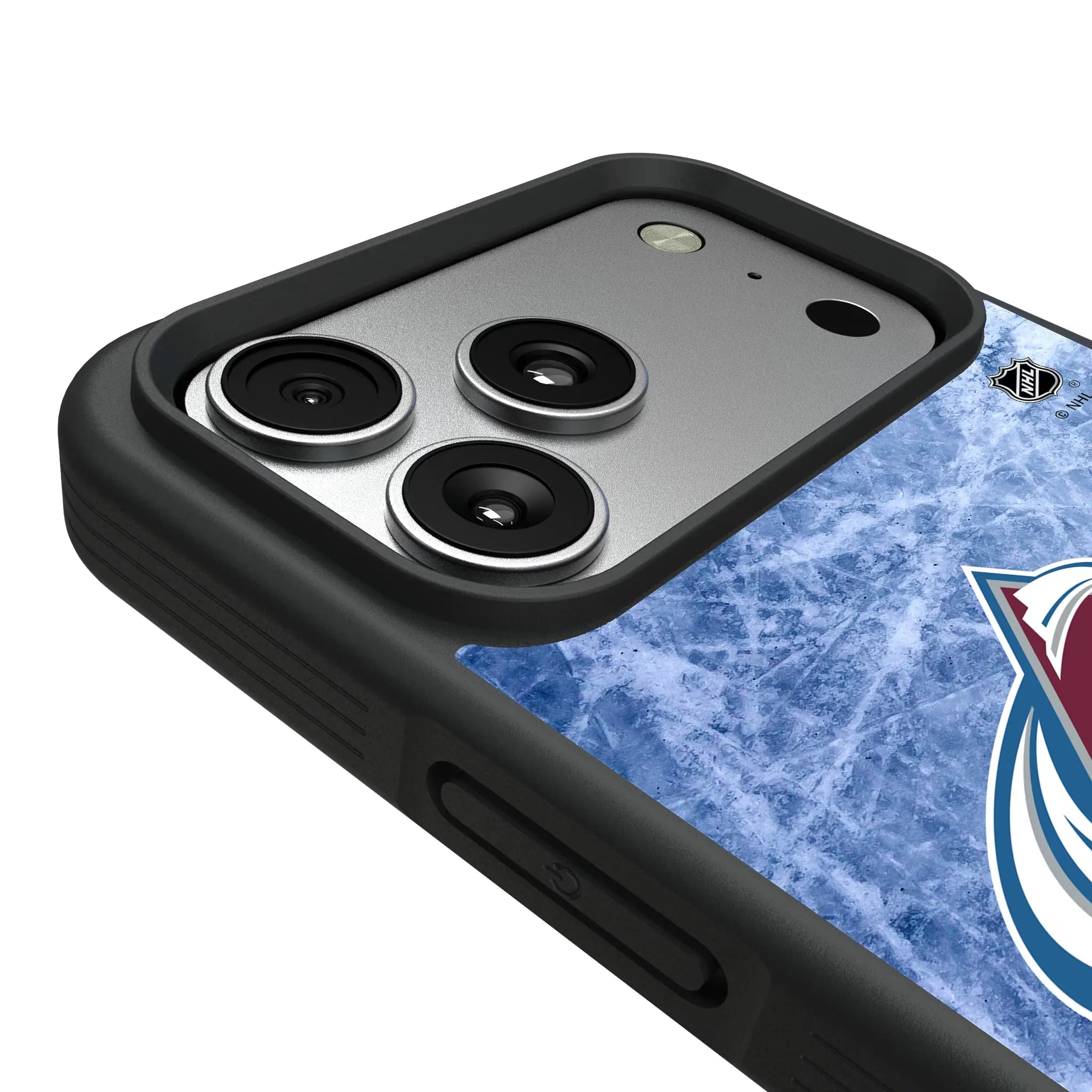 Colorado Avalanche Ice Wordmark Bump Phone Case