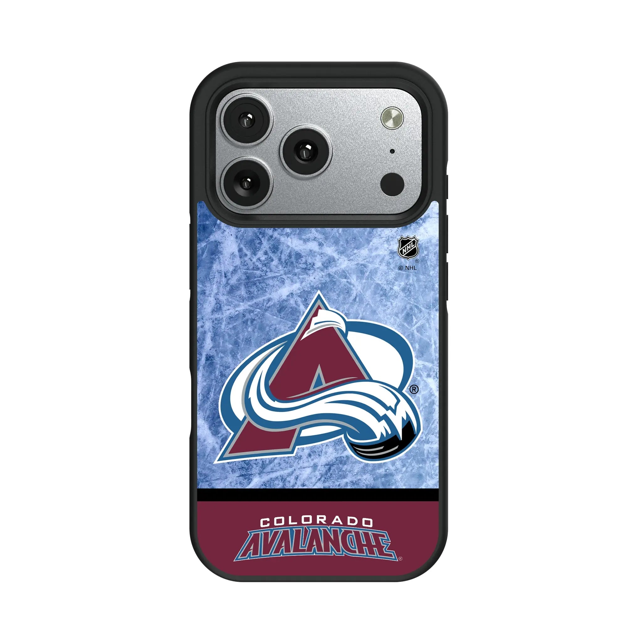 Colorado Avalanche Ice Wordmark Bump Phone Case
