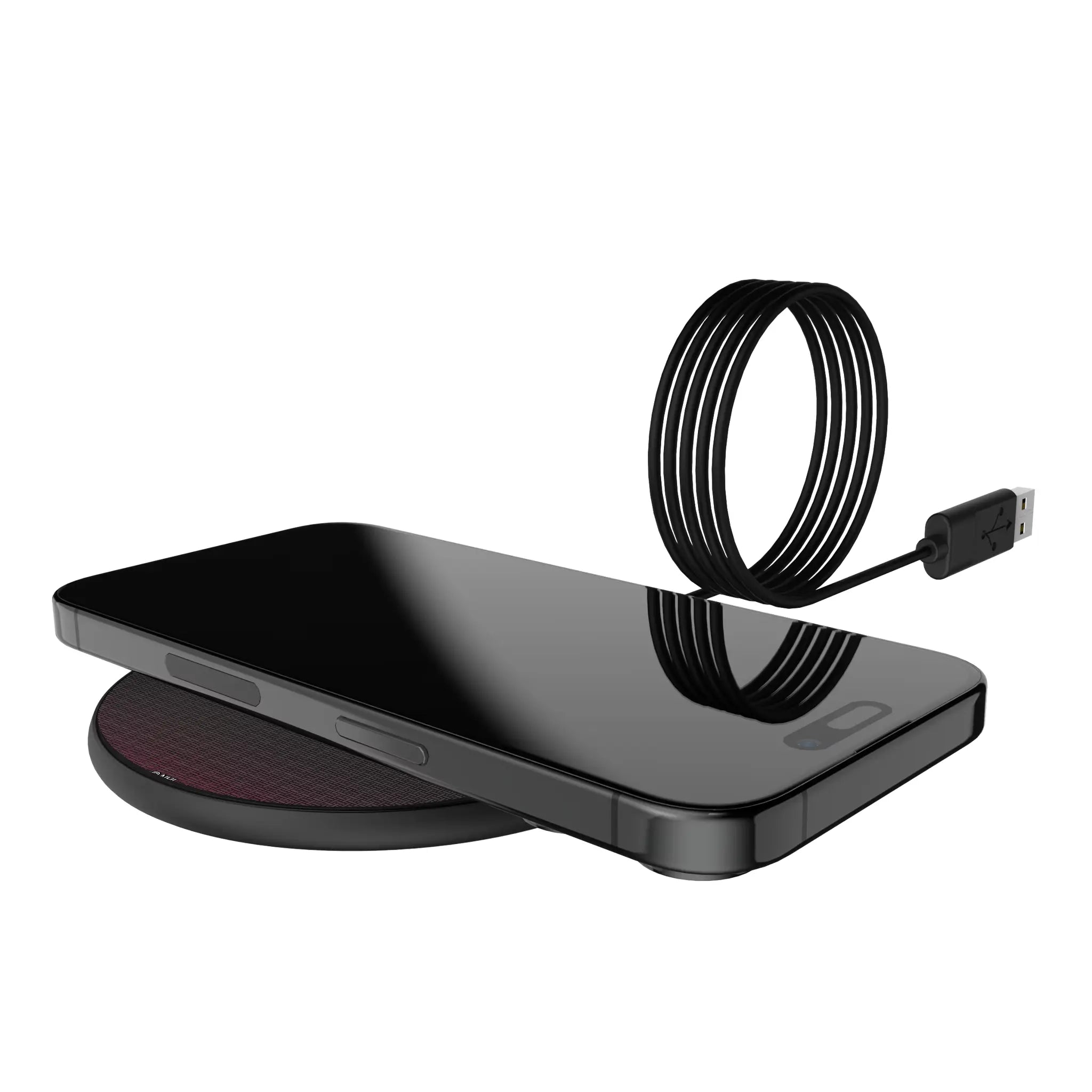 Colorado Avalanche Linen 15-Watt Wireless Charger