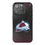 Colorado Avalanche Linen Bling Phone Case for Apple iPhone