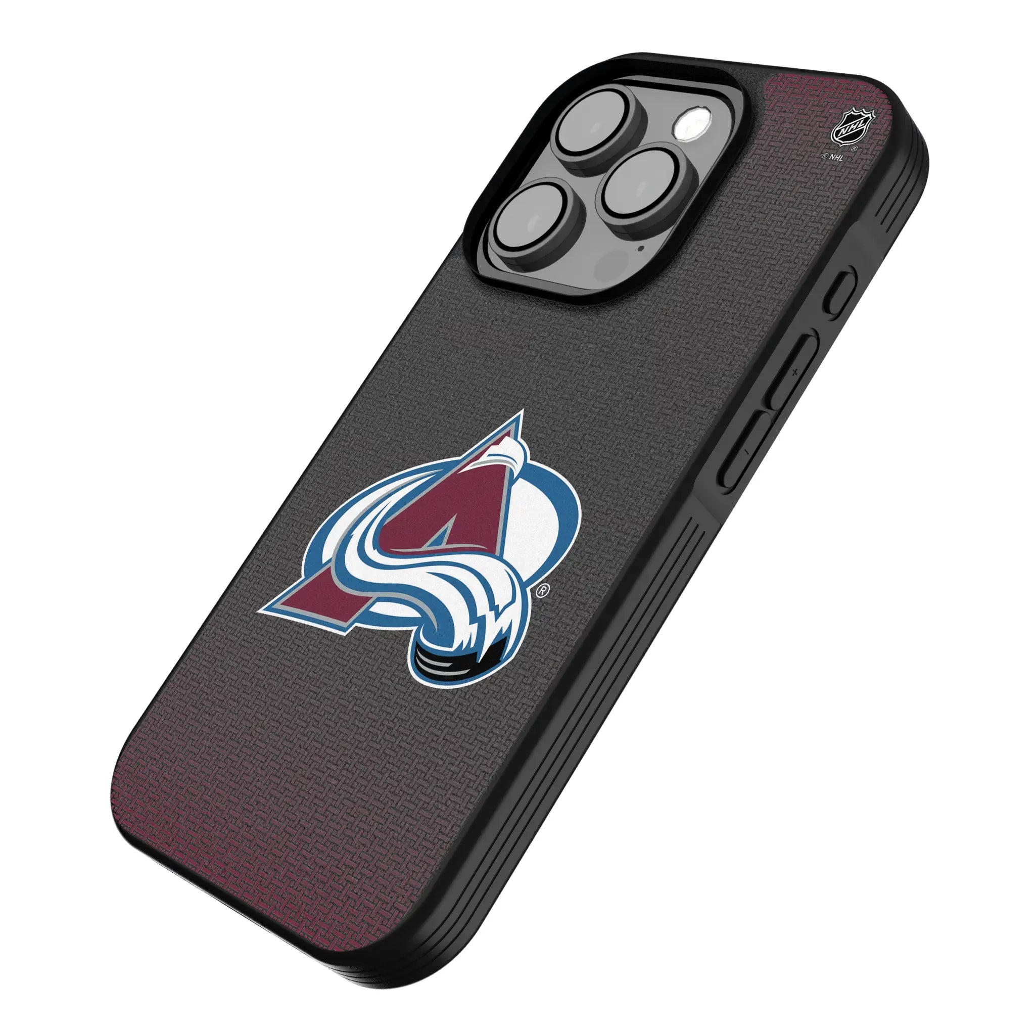 Colorado Avalanche Linen Bump Phone Case