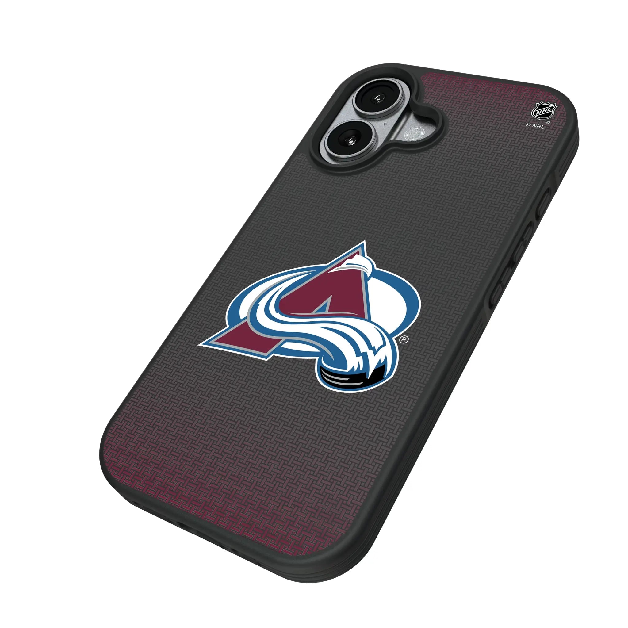 Colorado Avalanche Linen Bump Phone Case