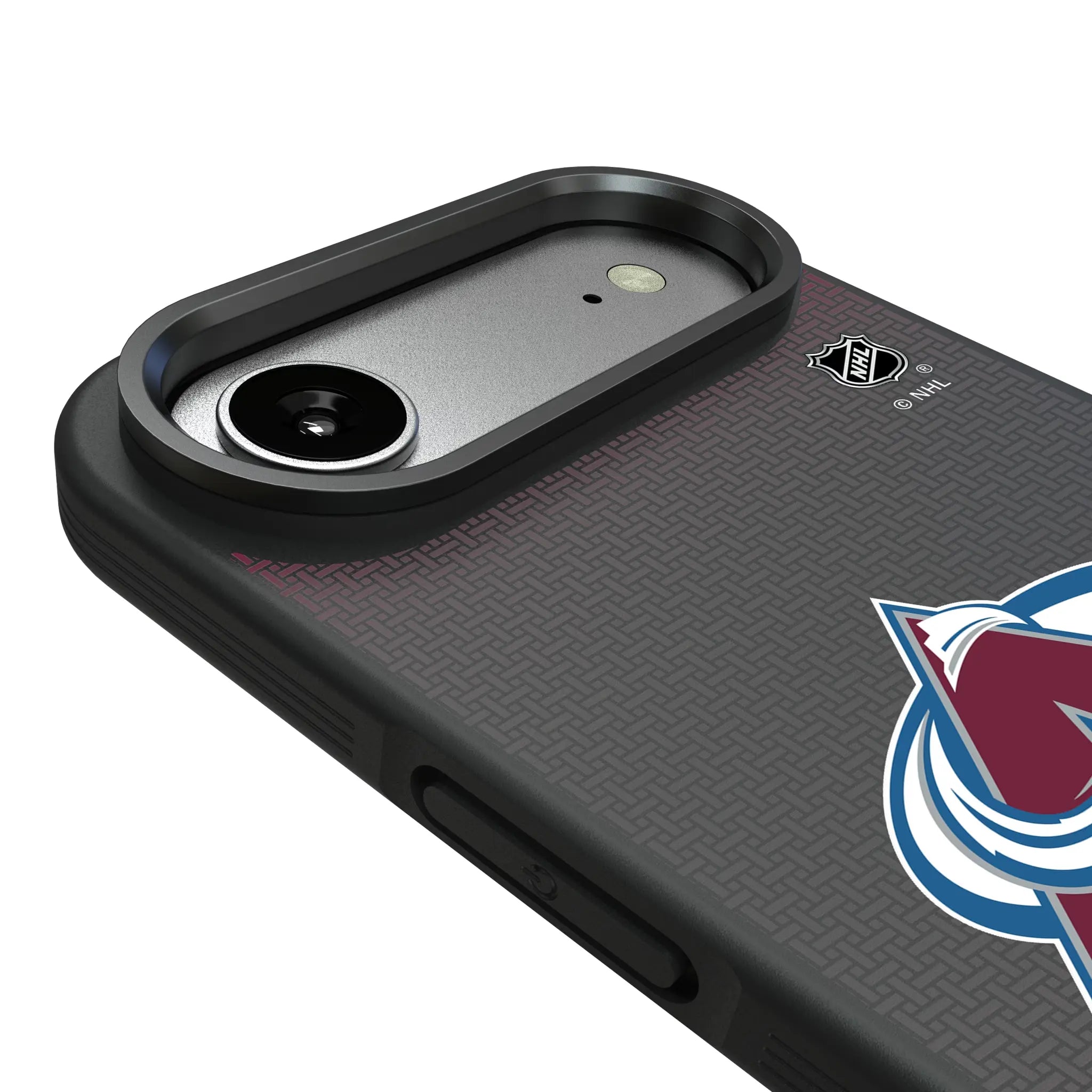 Colorado Avalanche Linen Bump Phone Case
