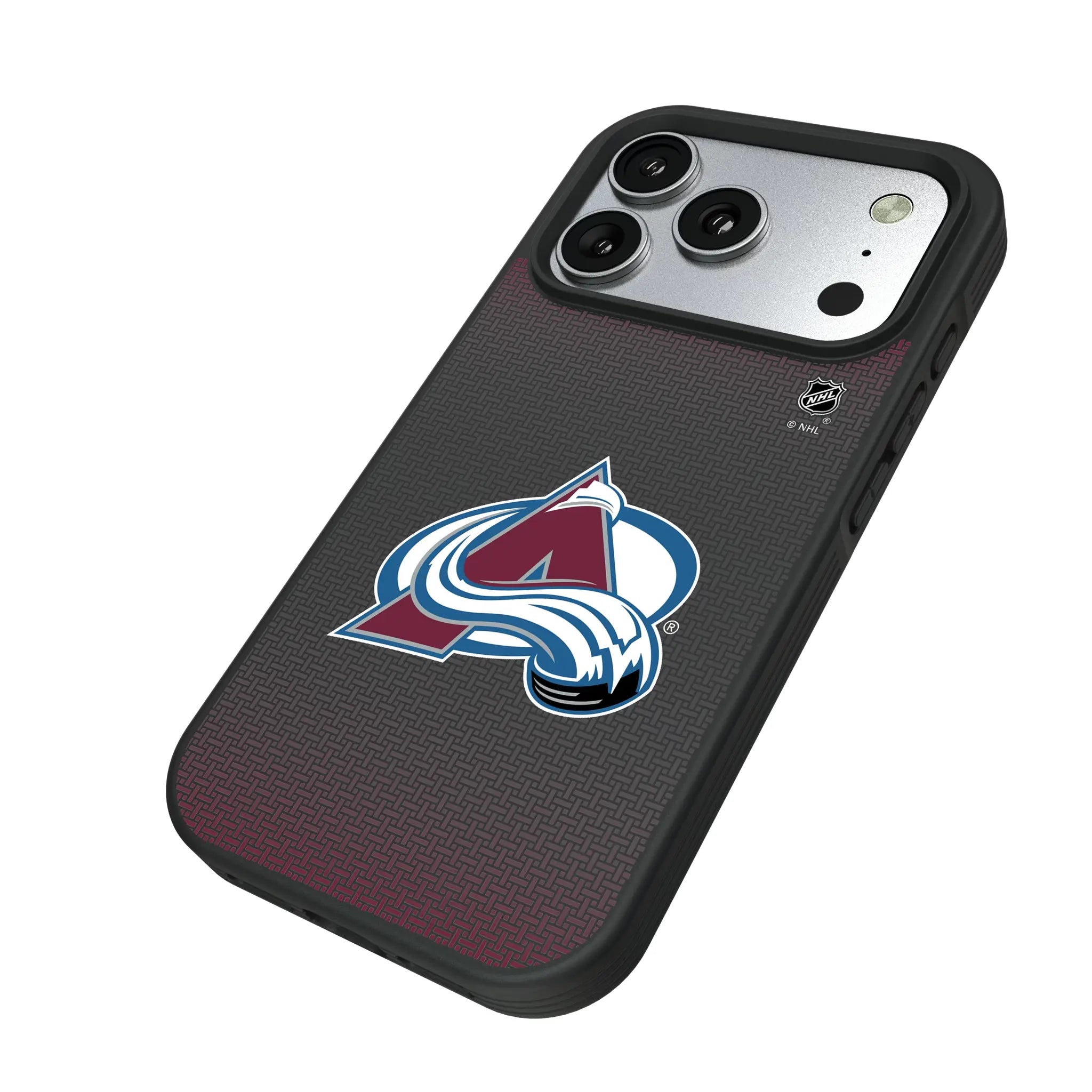 Colorado Avalanche Linen Bump Phone Case