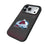 Colorado Avalanche Linen Bump Phone Case