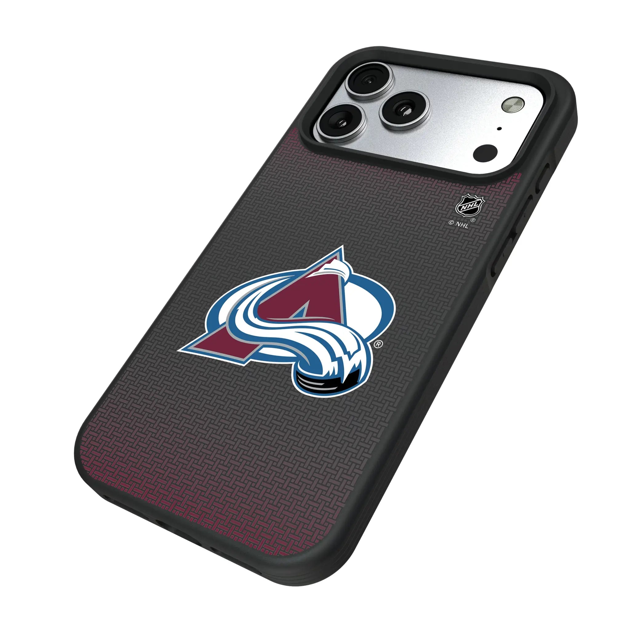 Colorado Avalanche Linen Bump Phone Case