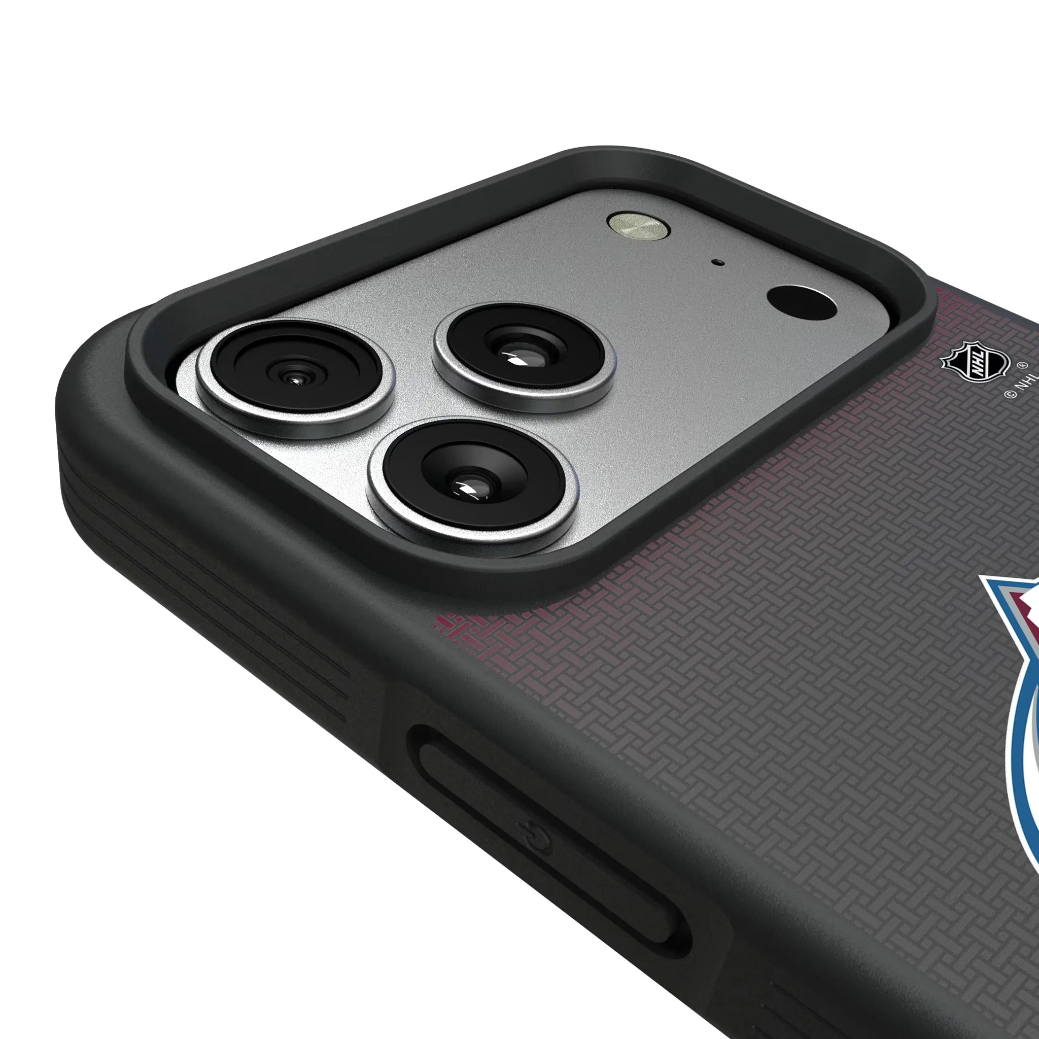 Colorado Avalanche Linen Bump Phone Case