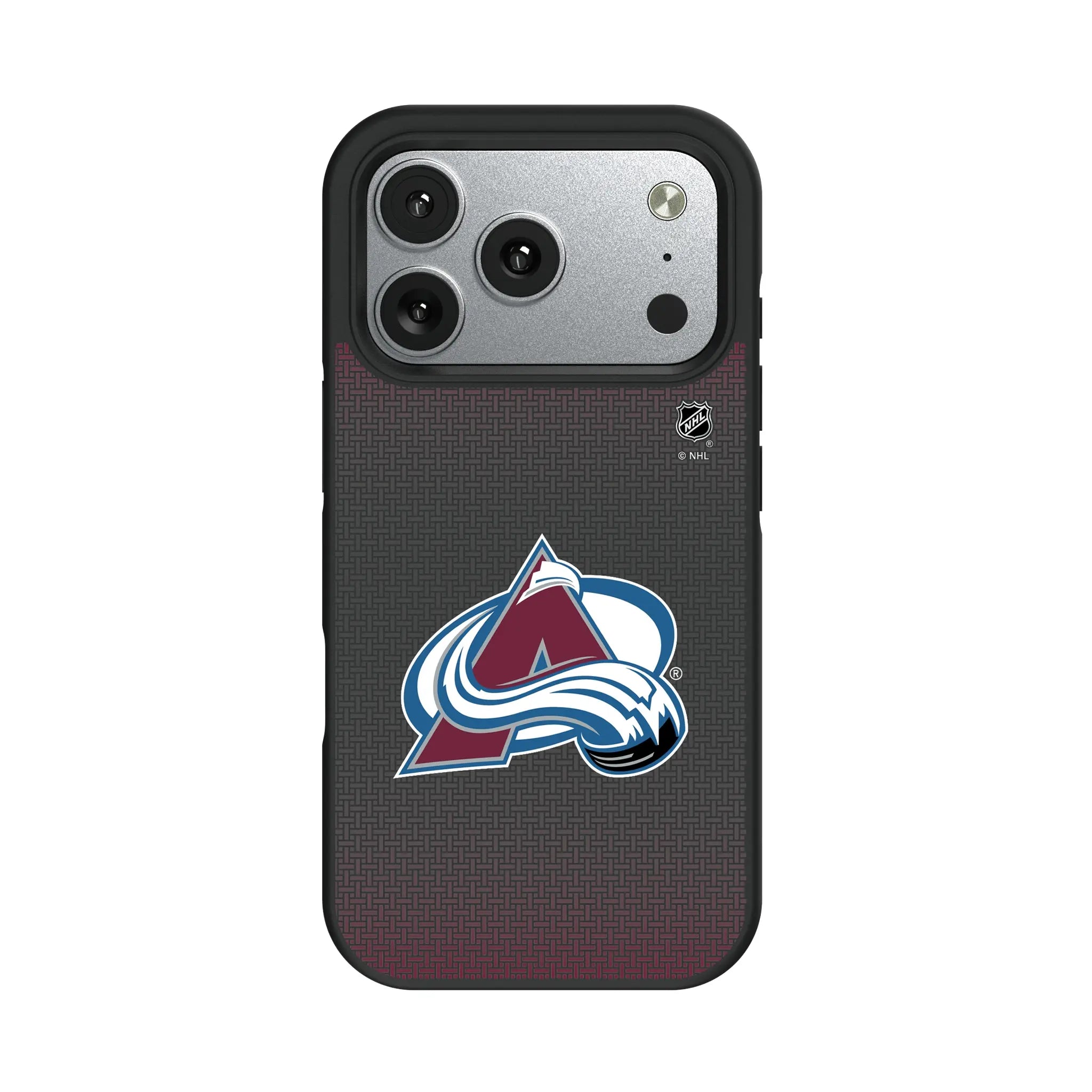 Colorado Avalanche Linen Bump Phone Case