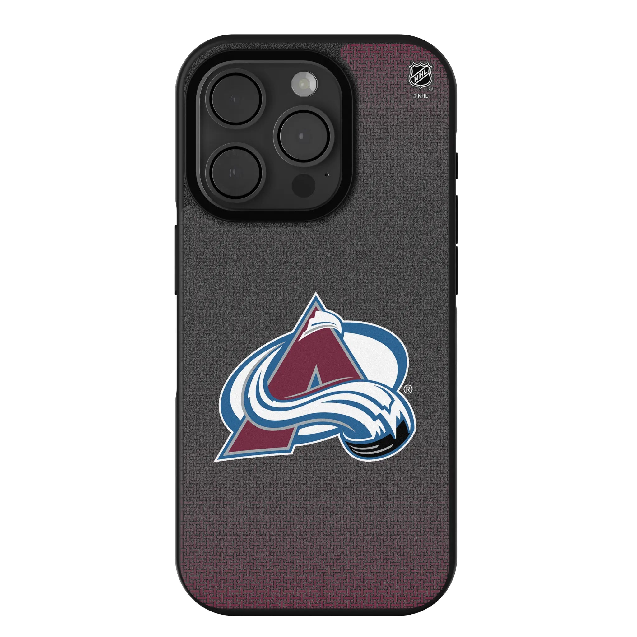 Colorado Avalanche Linen Bump Phone Case