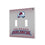 Colorado Avalanche Linen Hidden-Screw Light Switch Plate