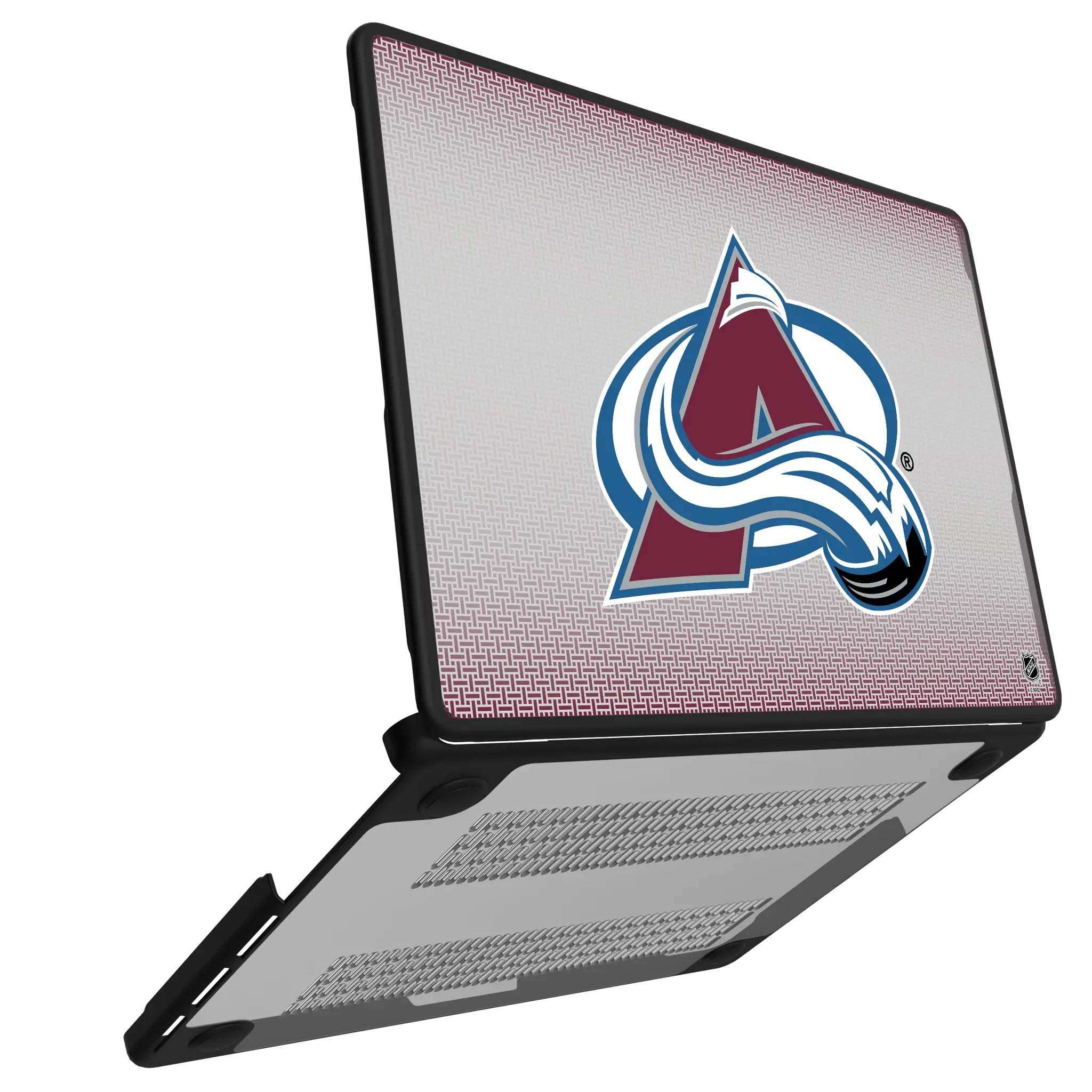 Colorado Avalanche Linen Laptop Case for Apple MacBook