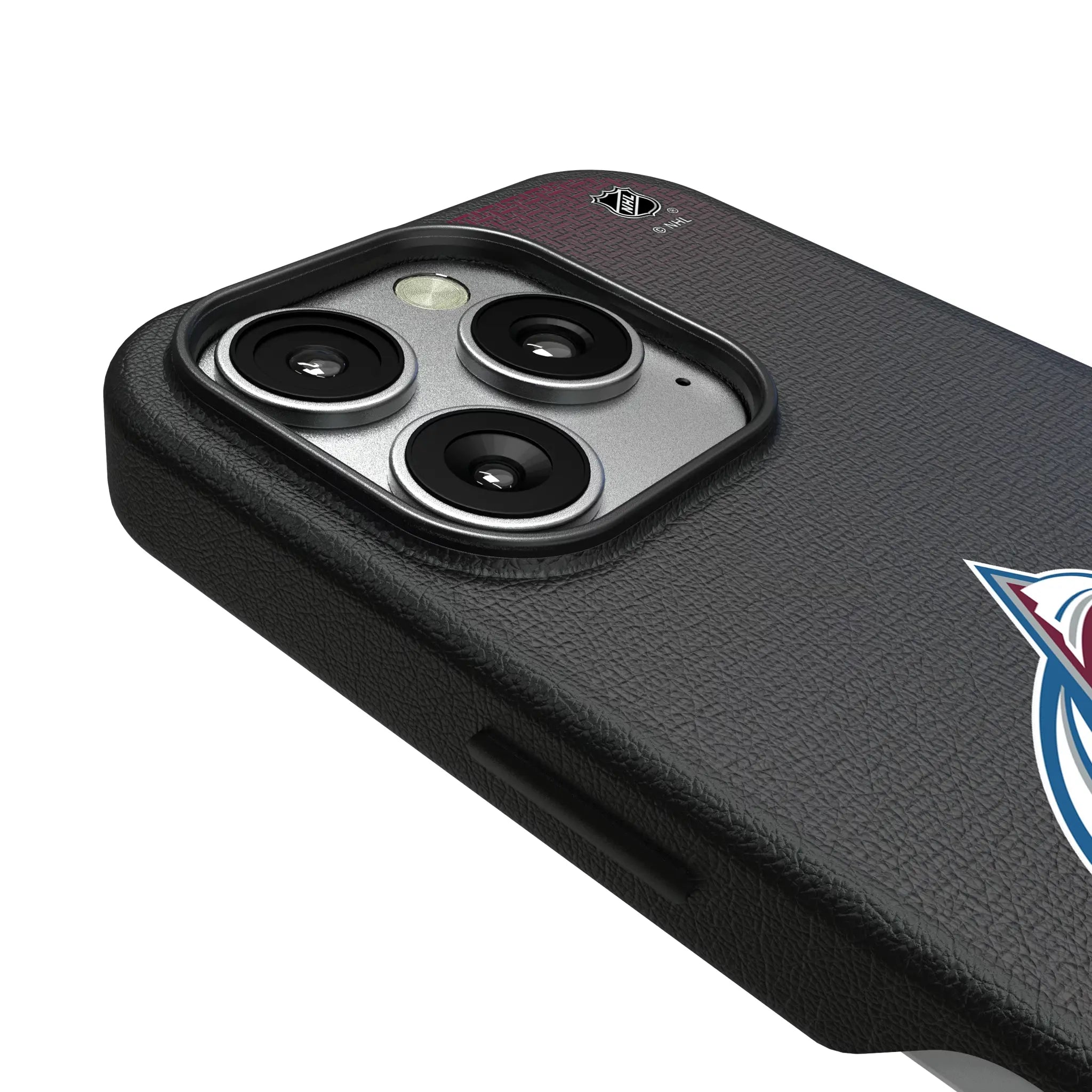 Colorado Avalanche Linen MagSafe Compatible Phone Case for Apple iPhone