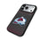 Colorado Avalanche Linen MagSafe Compatible Phone Case for Apple iPhone