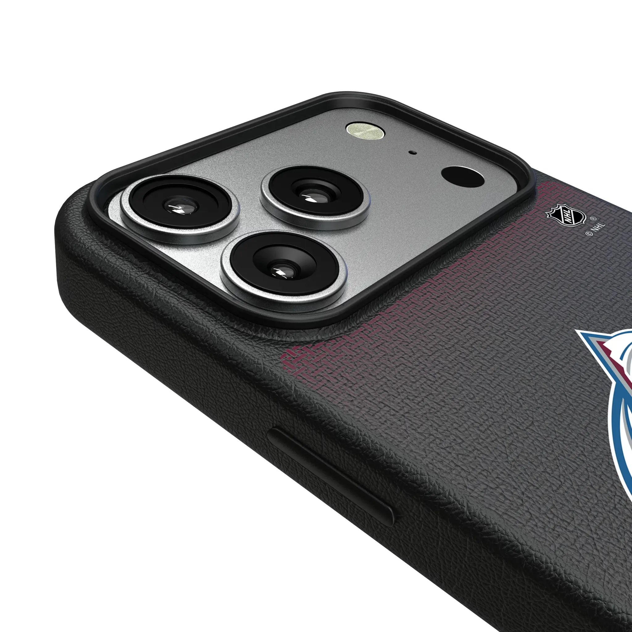 Colorado Avalanche Linen MagSafe Compatible Phone Case for Apple iPhone