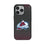 Colorado Avalanche Linen MagSafe Compatible Phone Case for Apple iPhone