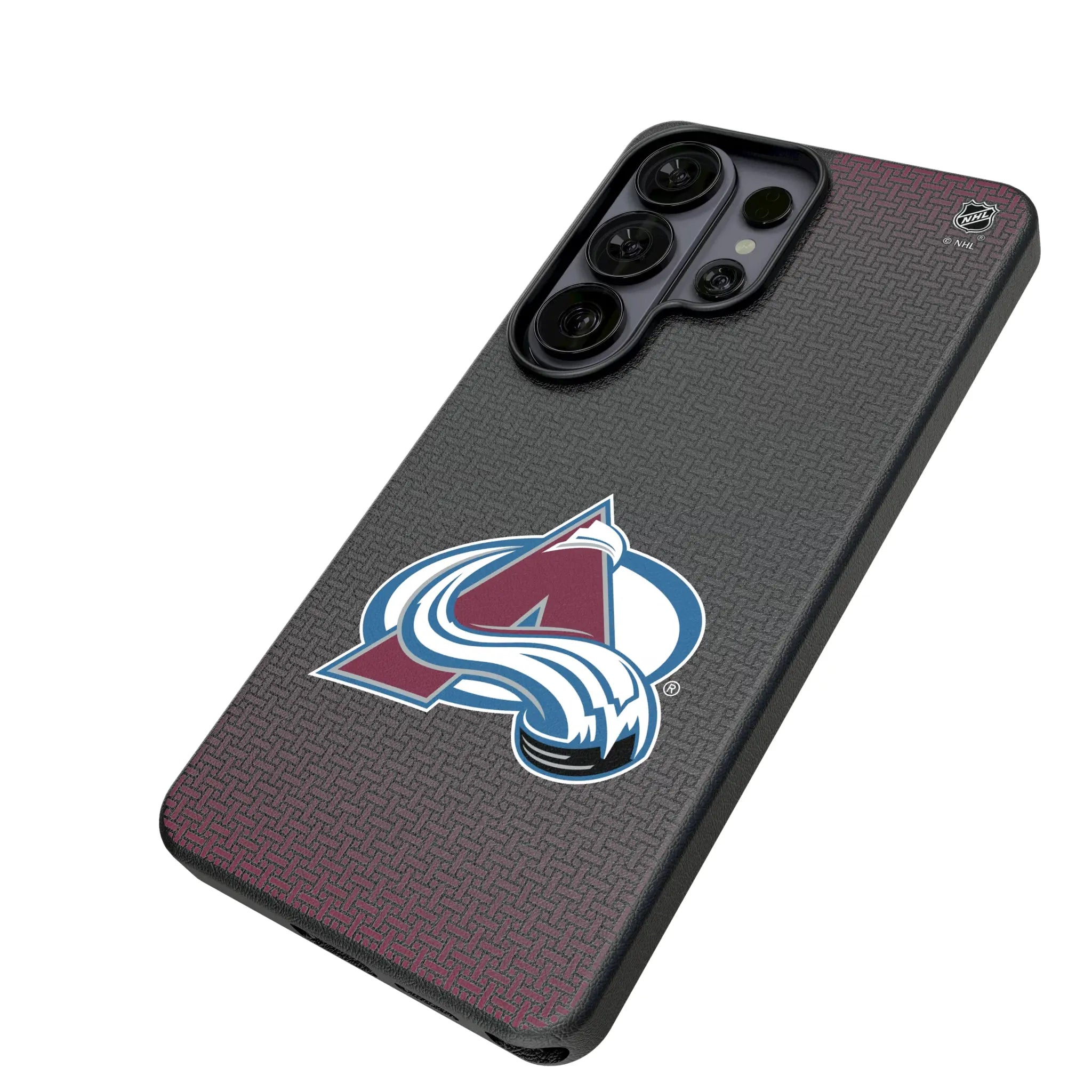 Colorado Avalanche Linen MagSafe Compatible Phone Case for Samsung Galaxy