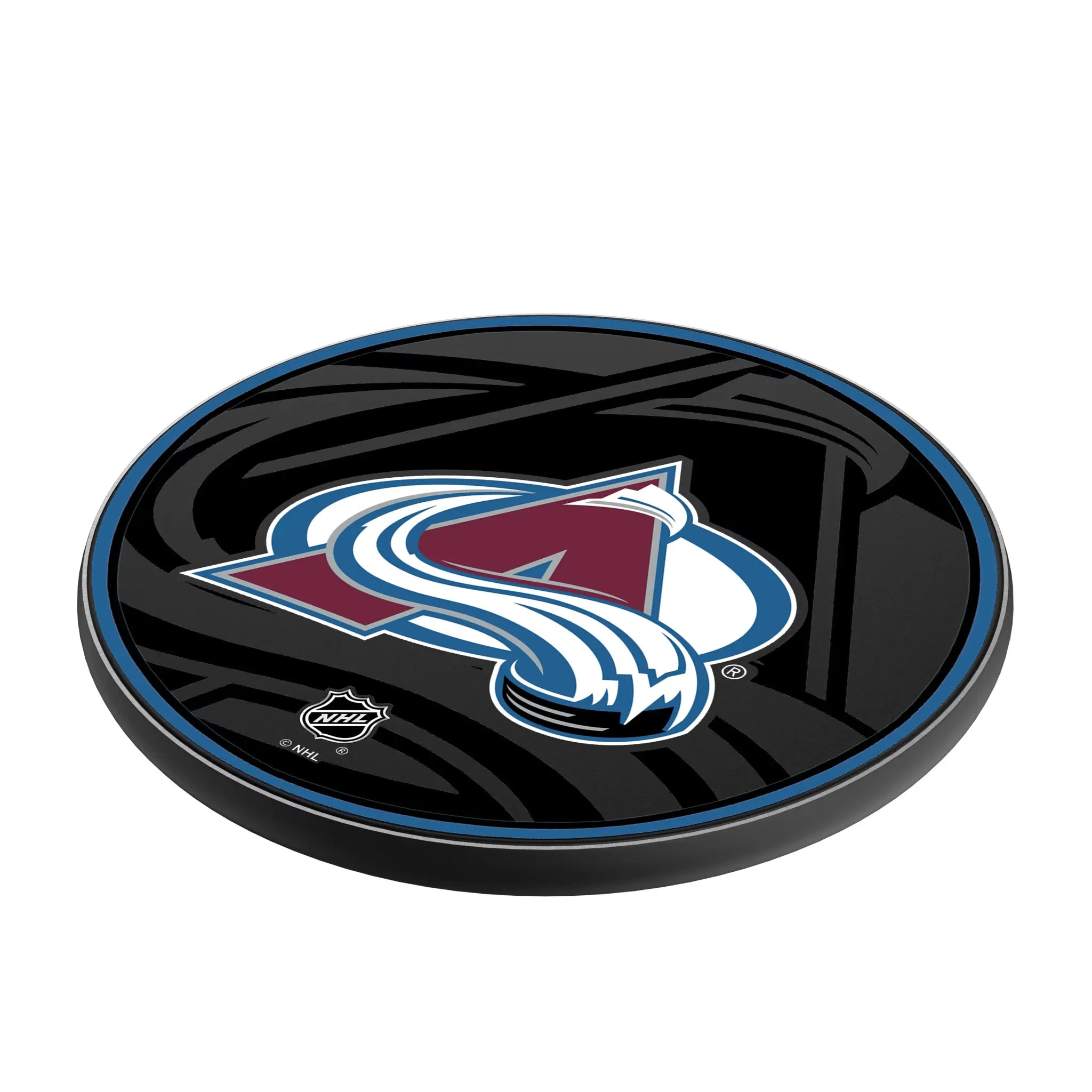 Colorado Avalanche Monocolor Tilt 15-Watt Wireless Charger