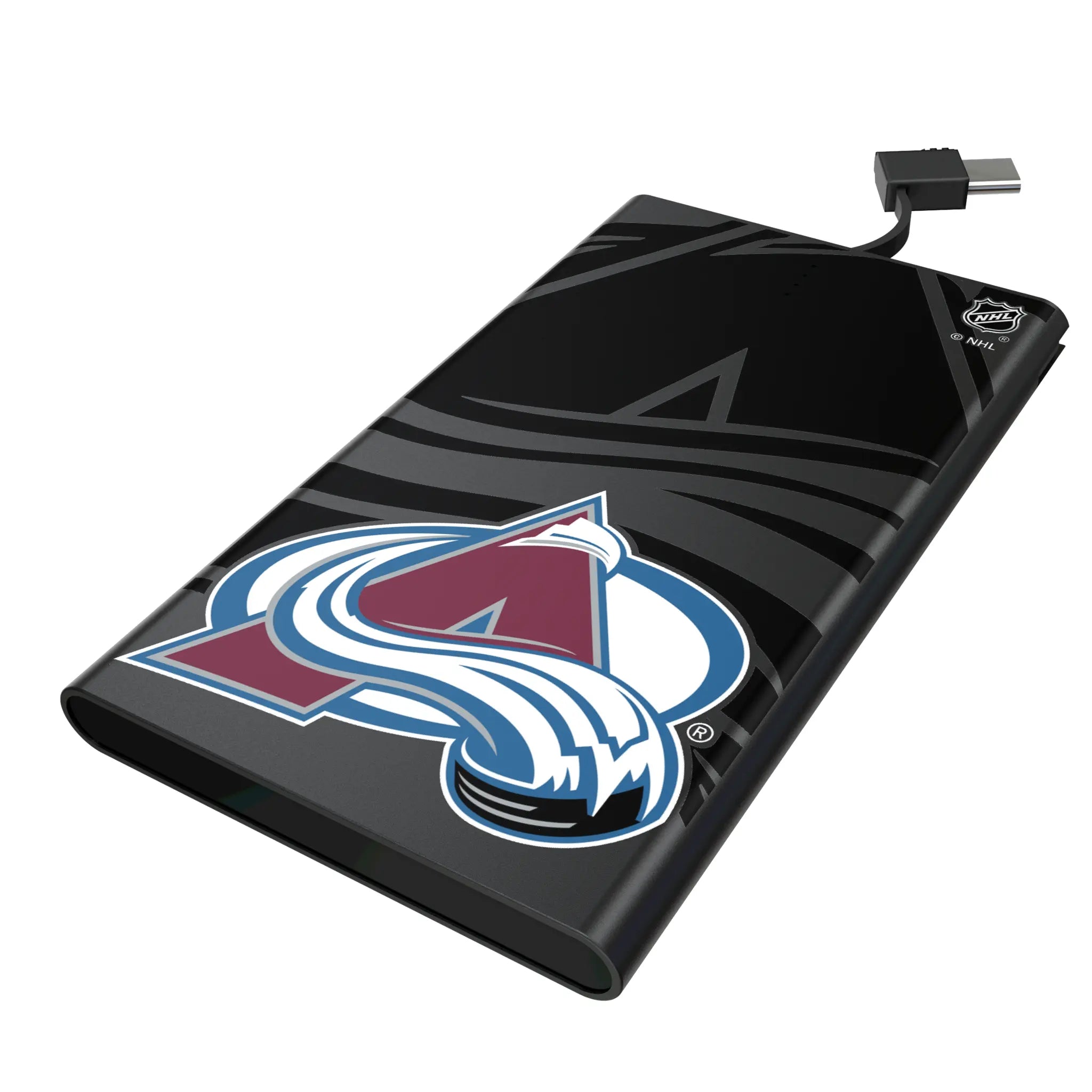 Colorado Avalanche Monocolor Tilt 5000mAh Flat Powerbank
