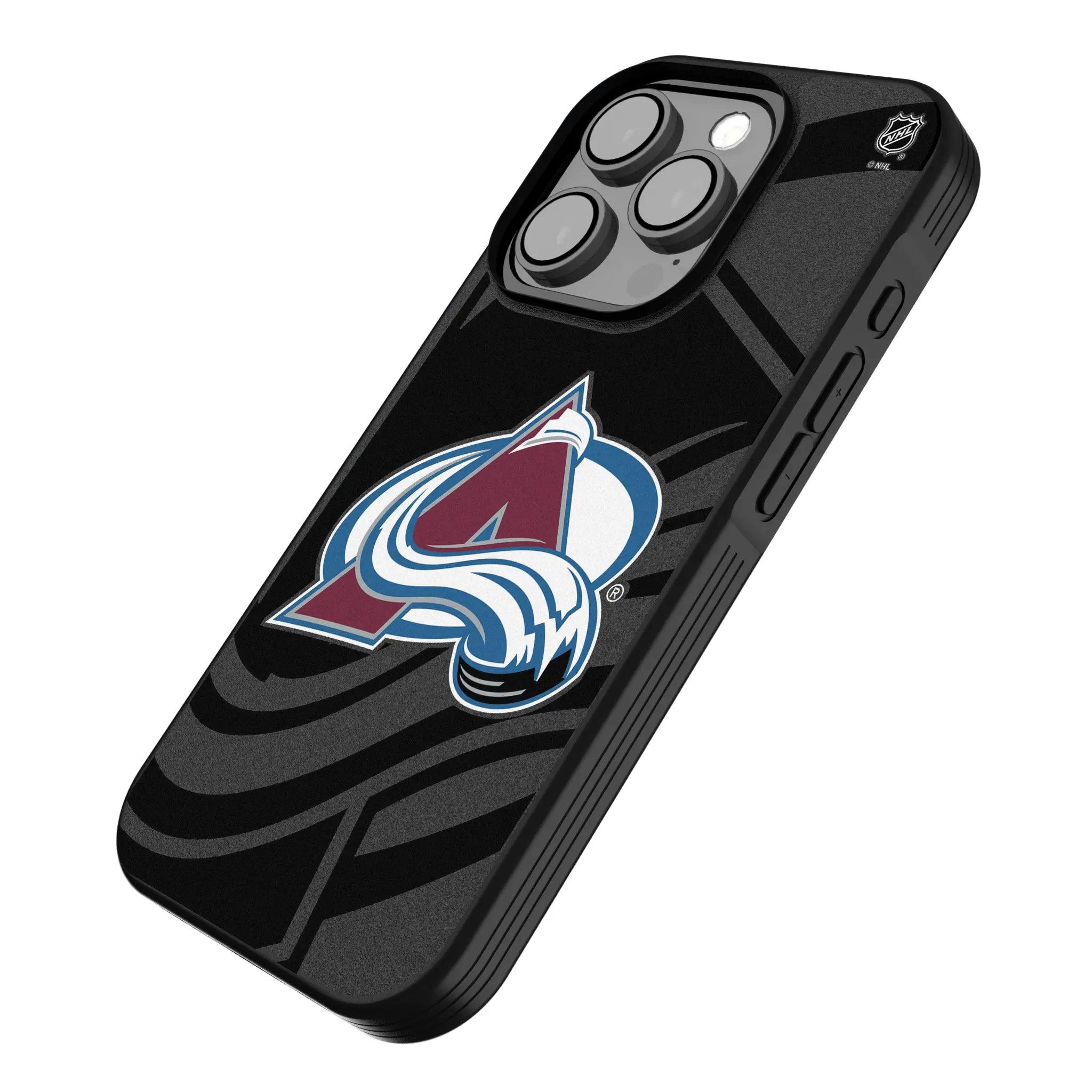 Colorado Avalanche Monocolor Tilt Bump Phone Case