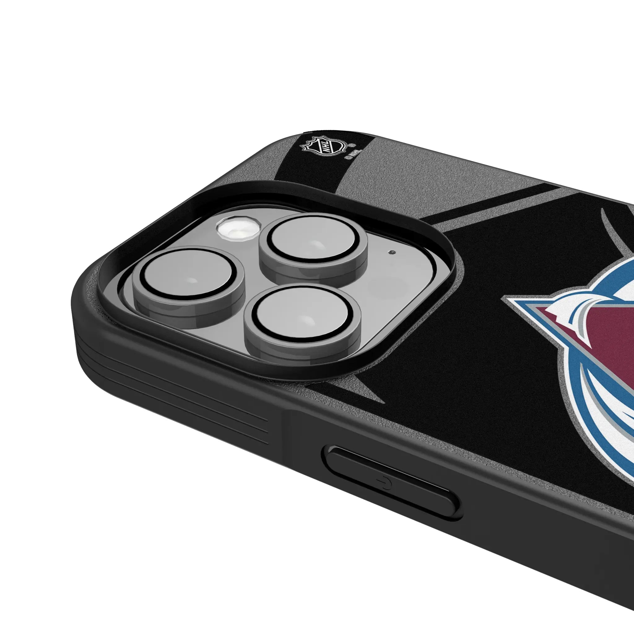 Colorado Avalanche Monocolor Tilt Bump Phone Case
