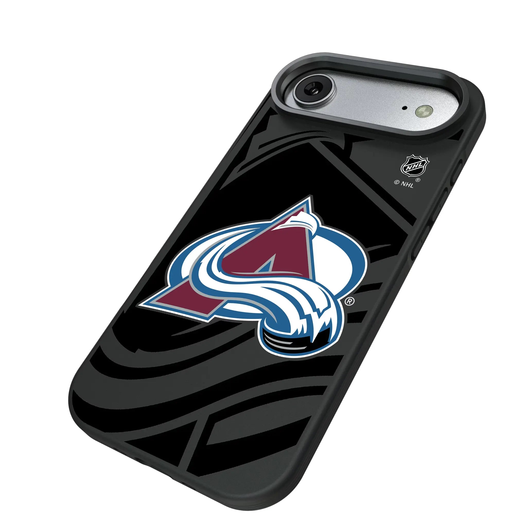 Colorado Avalanche Monocolor Tilt Bump Phone Case