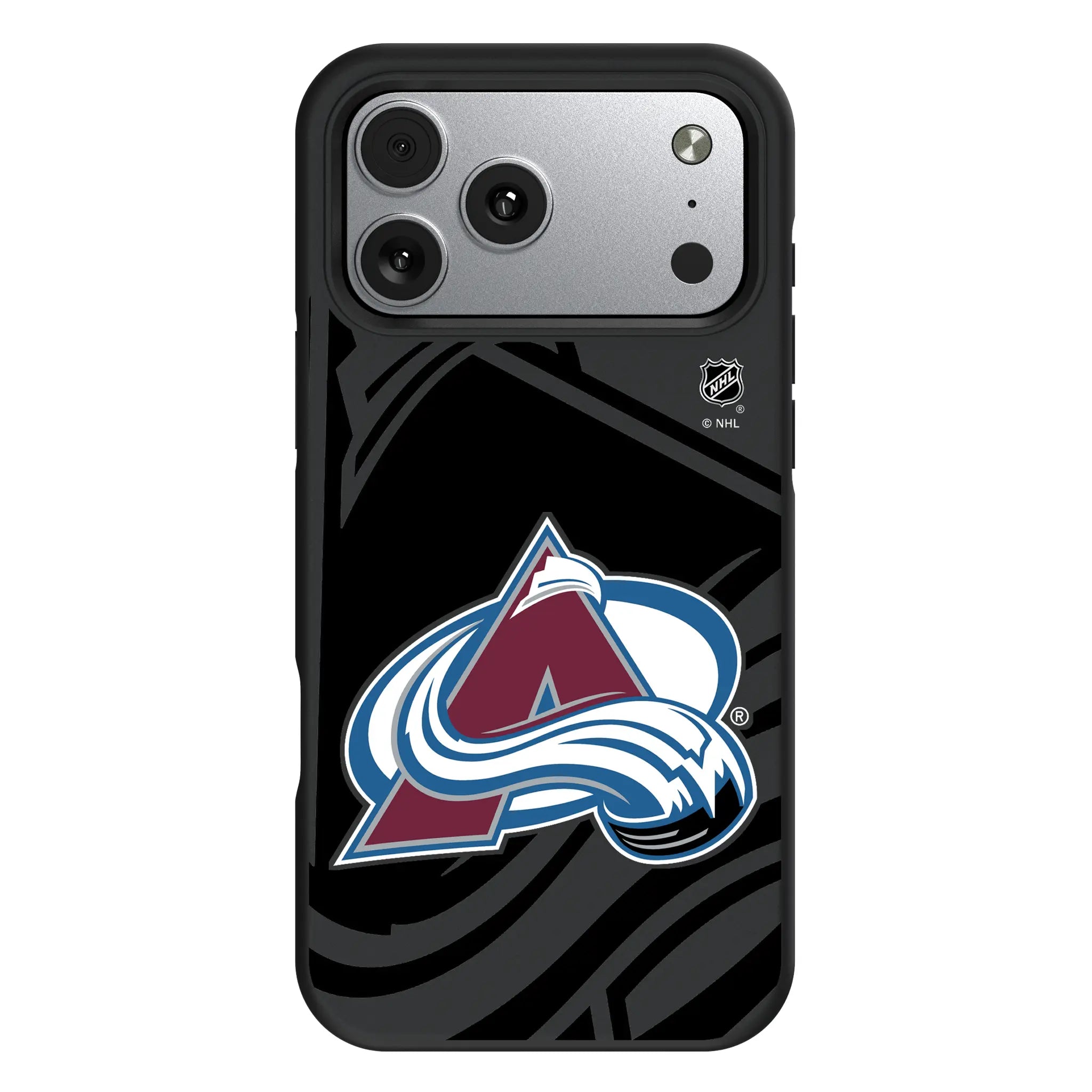 Colorado Avalanche Monocolor Tilt Bump Phone Case