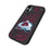 Colorado Avalanche Paisley MagSafe Compatible Phone Case for Apple iPhone