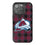 Colorado Avalanche Plaid Bling Phone Case