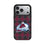Colorado Avalanche Plaid MagSafe Compatible Phone Case for Apple iPhone