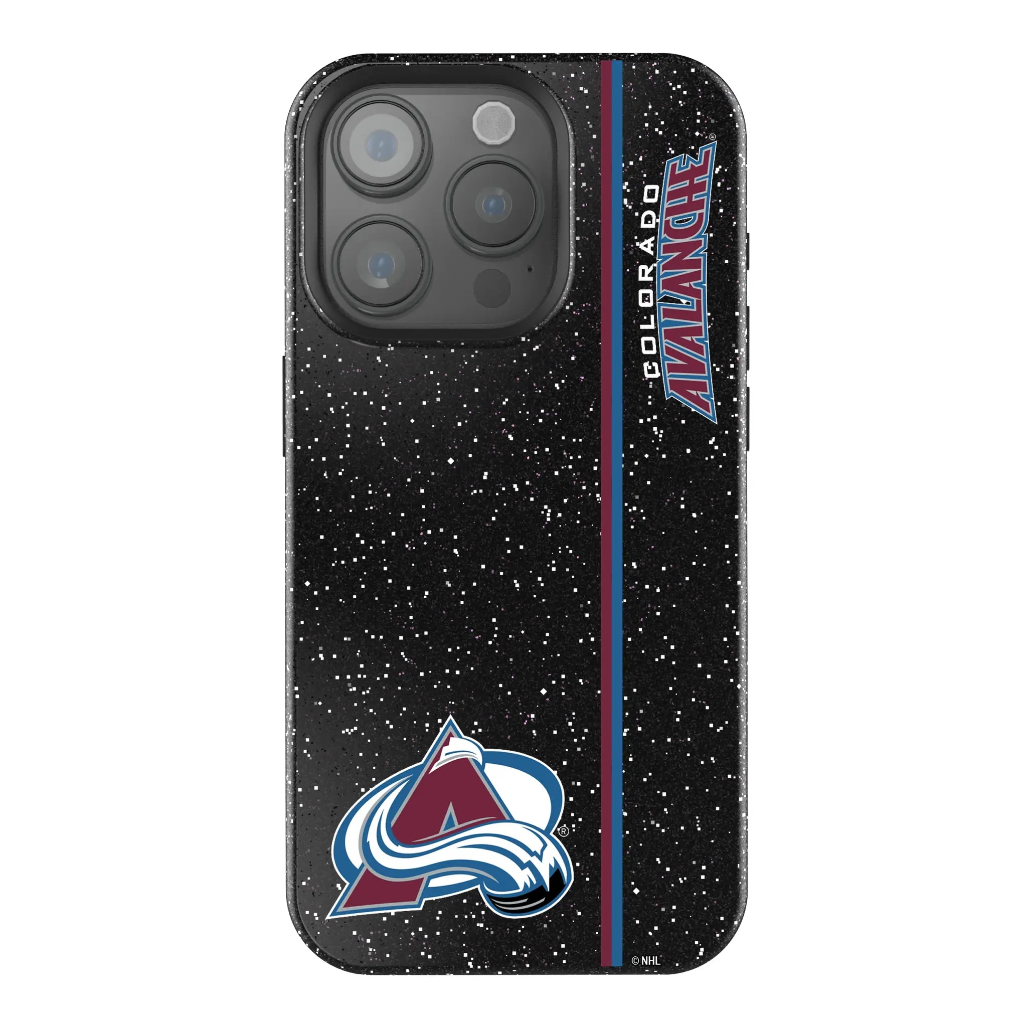 Colorado Avalanche Sidebar Bling Phone Case