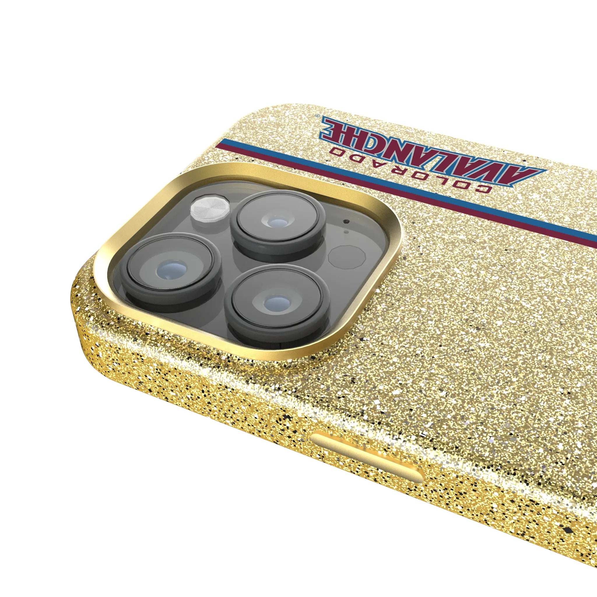 Colorado Avalanche Sidebar Bling Phone Case