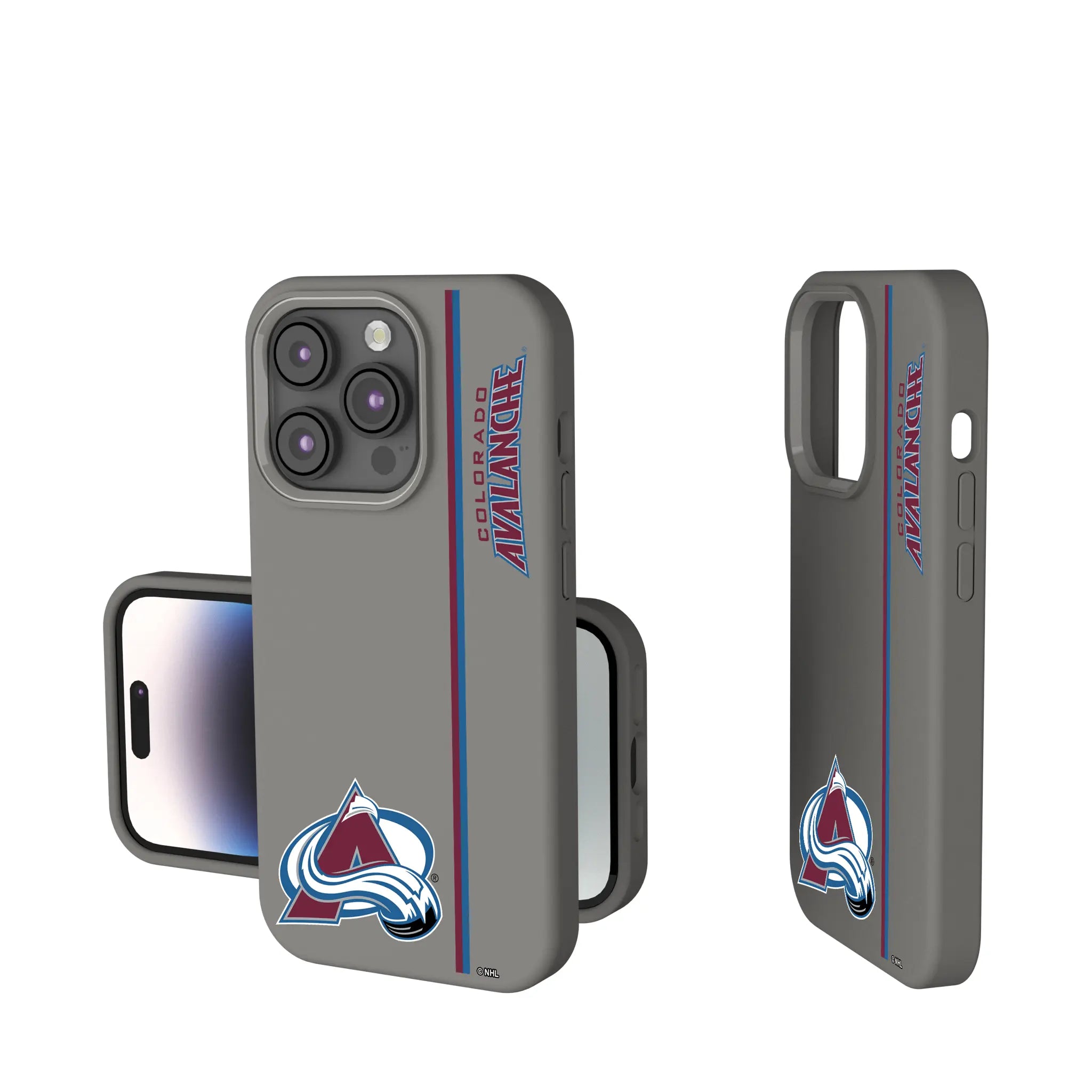 Colorado Avalanche Sidebar Soft Touch Phone Case