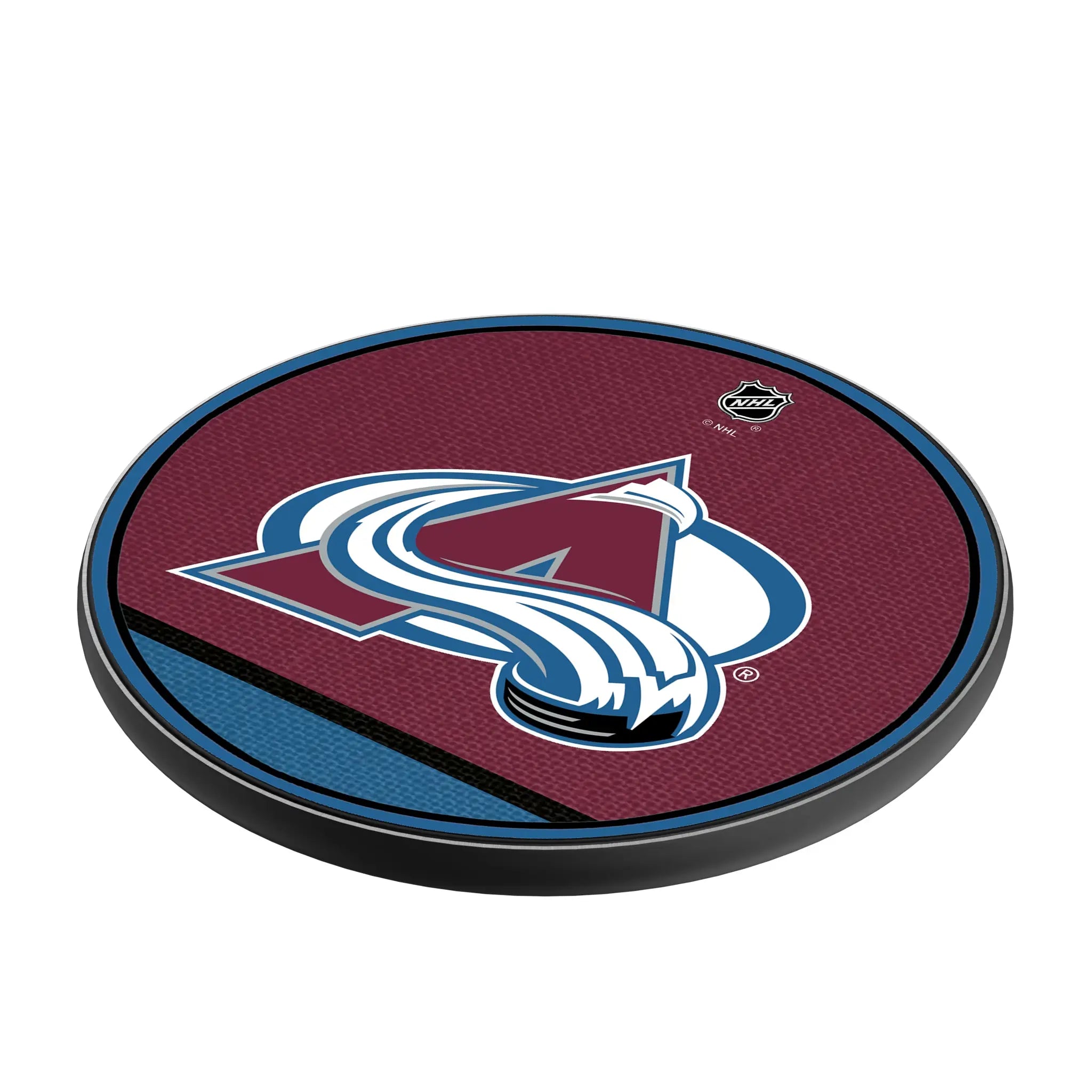 Colorado Avalanche Stripe 15-Watt Wireless Charger