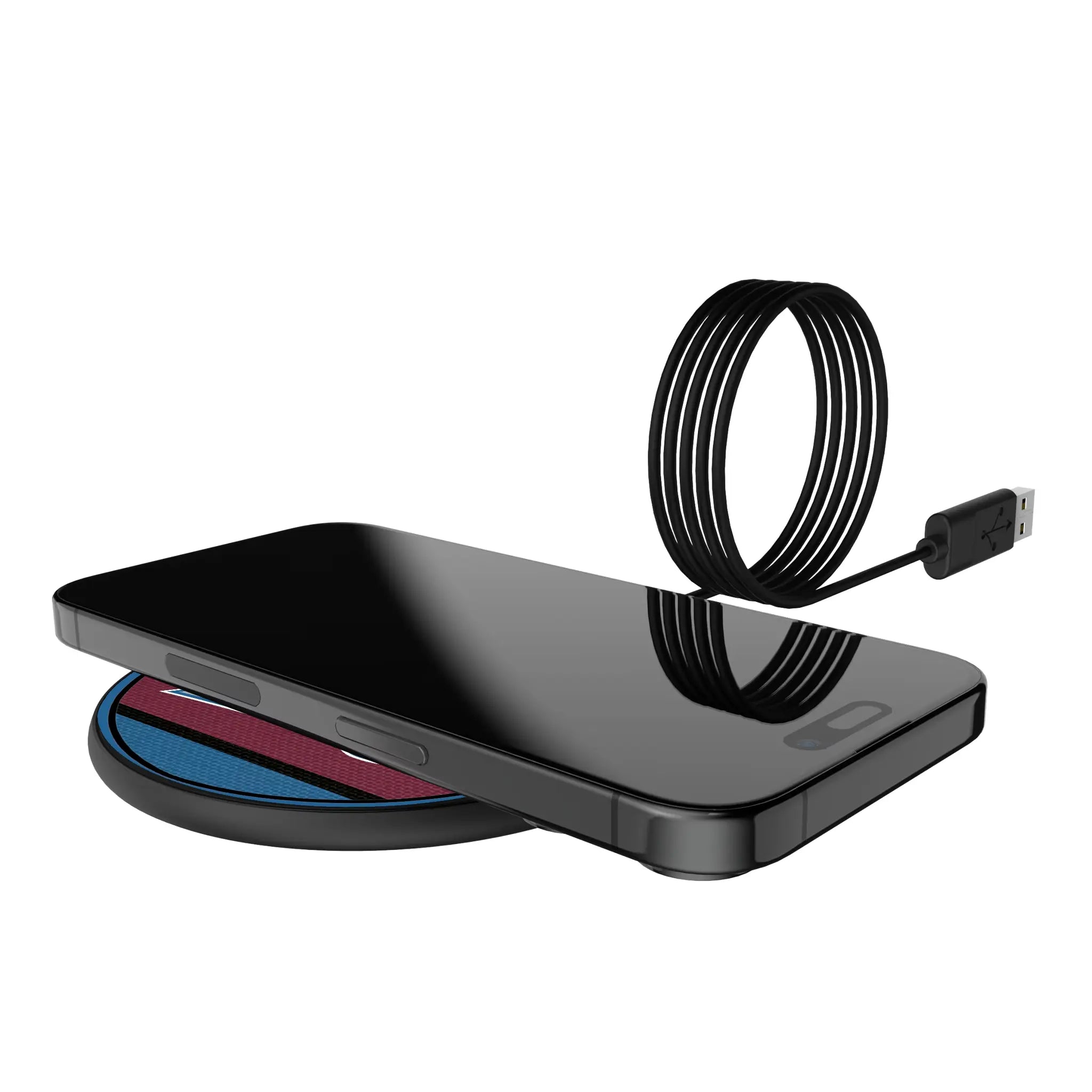 Colorado Avalanche Stripe 15-Watt Wireless Charger