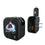 Colorado Avalanche Text Backdrop 2 in 1 USB A/C Charger
