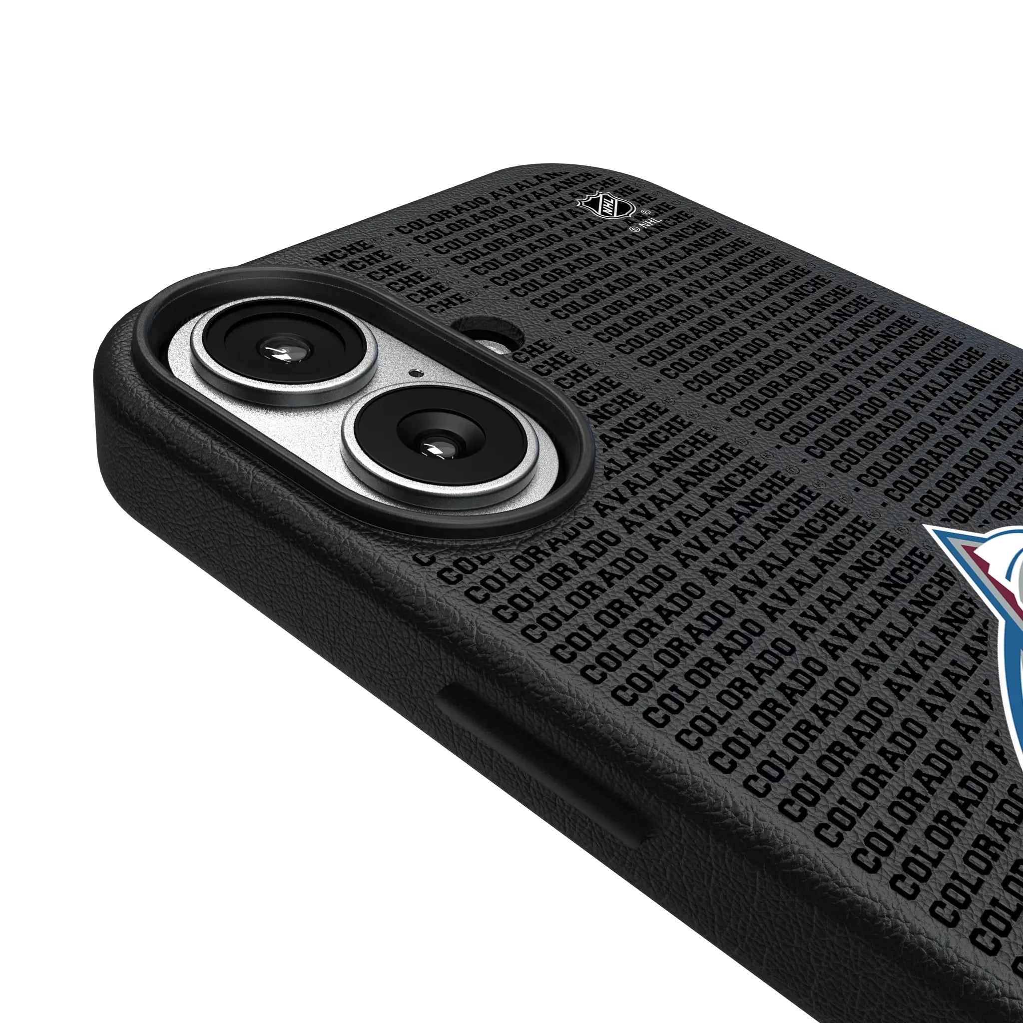 Colorado Avalanche Text Backdrop MagSafe Compatible Phone Case for Apple iPhone