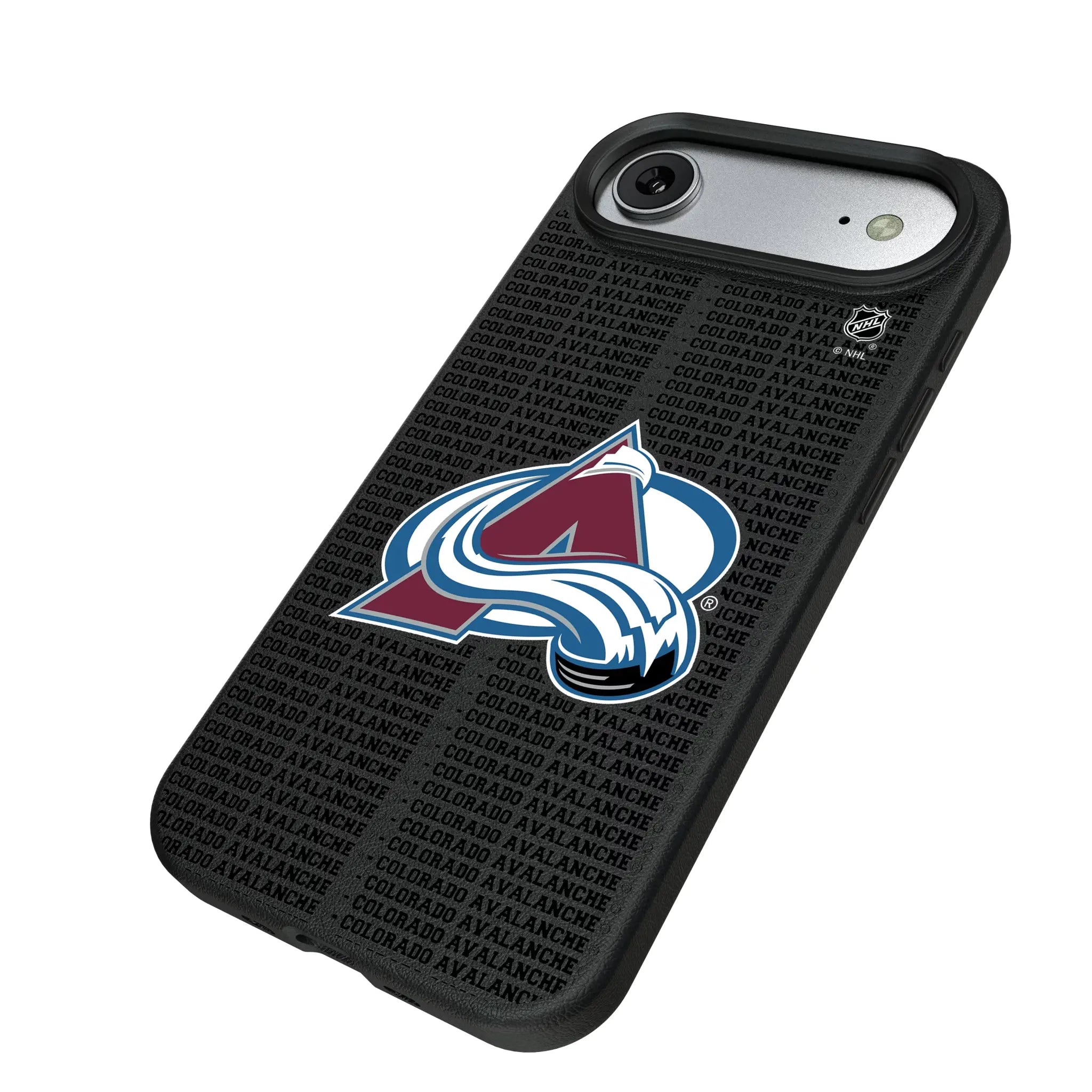 Colorado Avalanche Text Backdrop MagSafe Compatible Phone Case for Apple iPhone