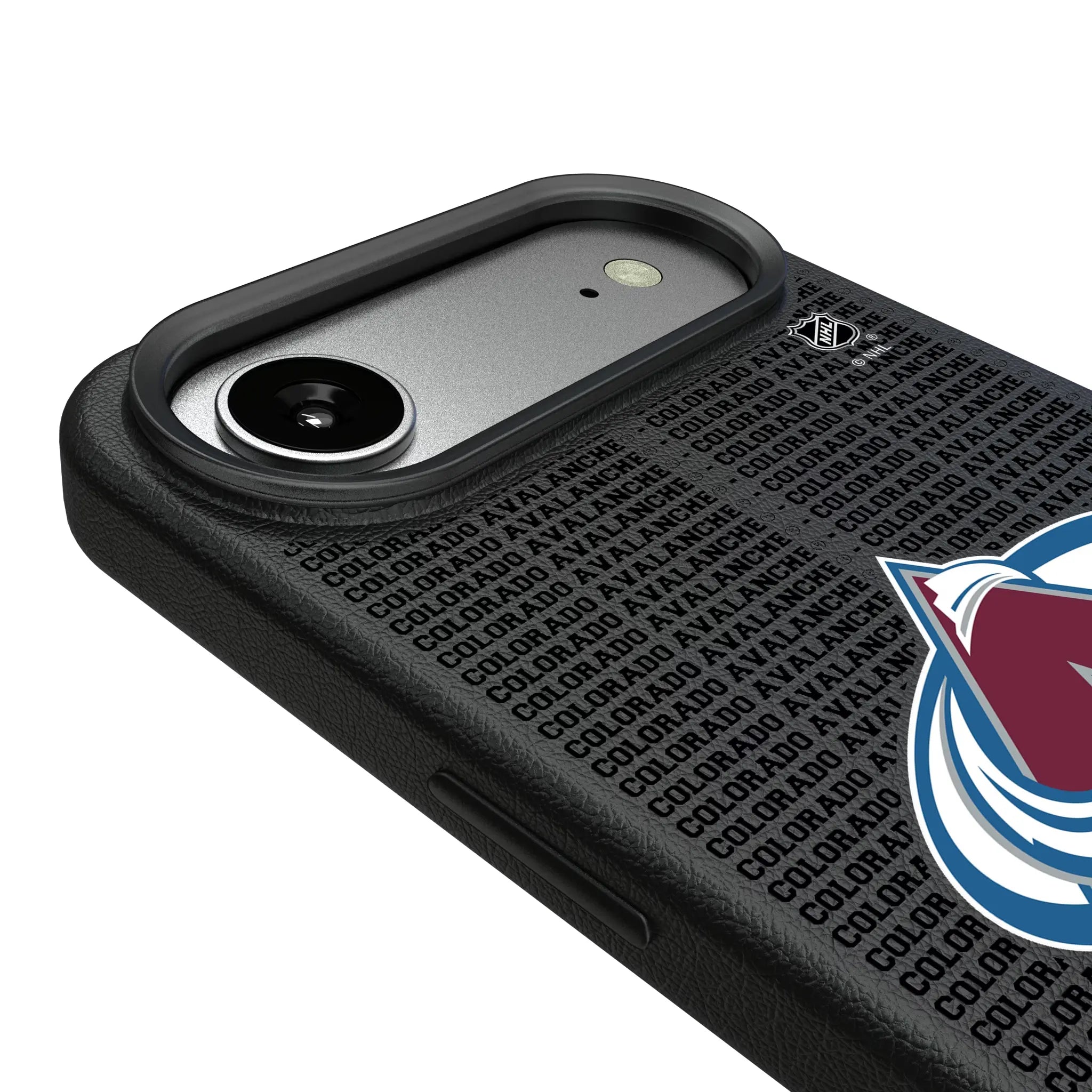 Colorado Avalanche Text Backdrop MagSafe Compatible Phone Case for Apple iPhone