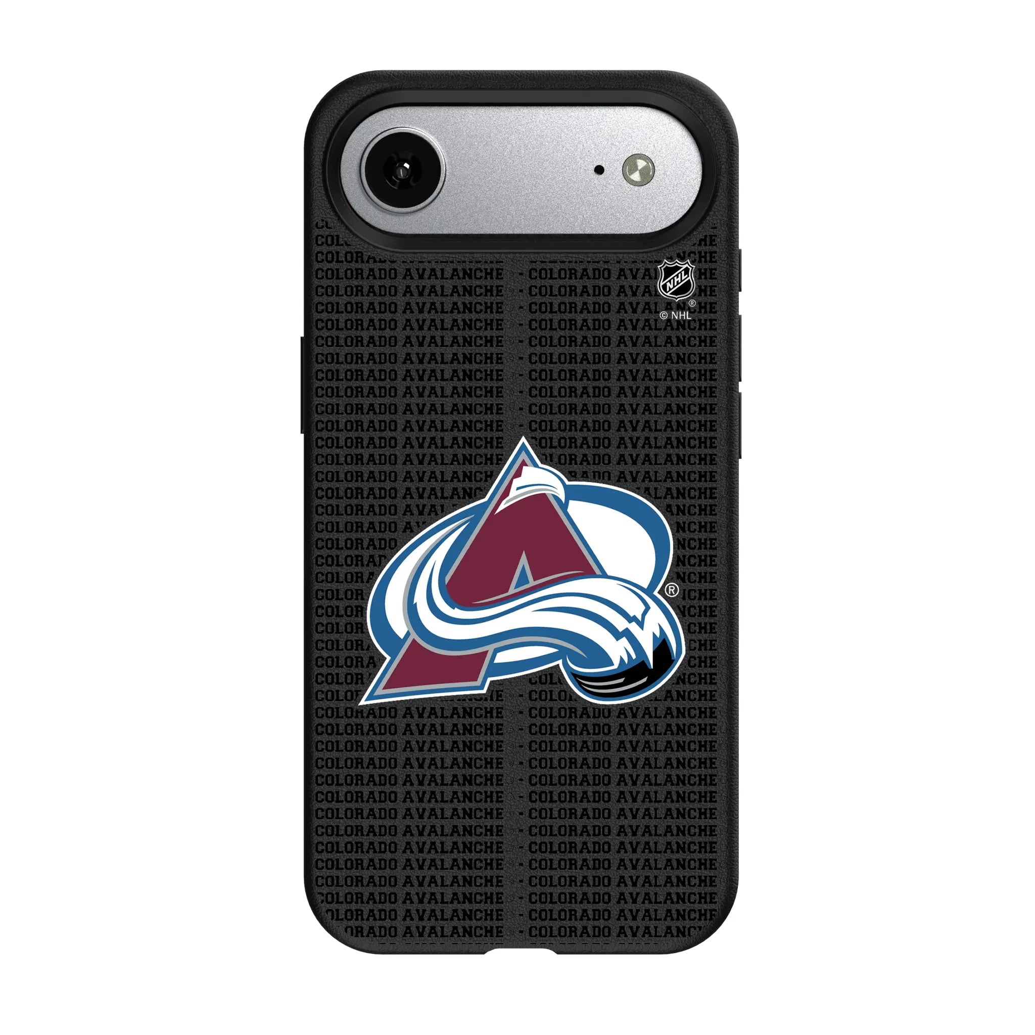 Colorado Avalanche Text Backdrop MagSafe Compatible Phone Case for Apple iPhone