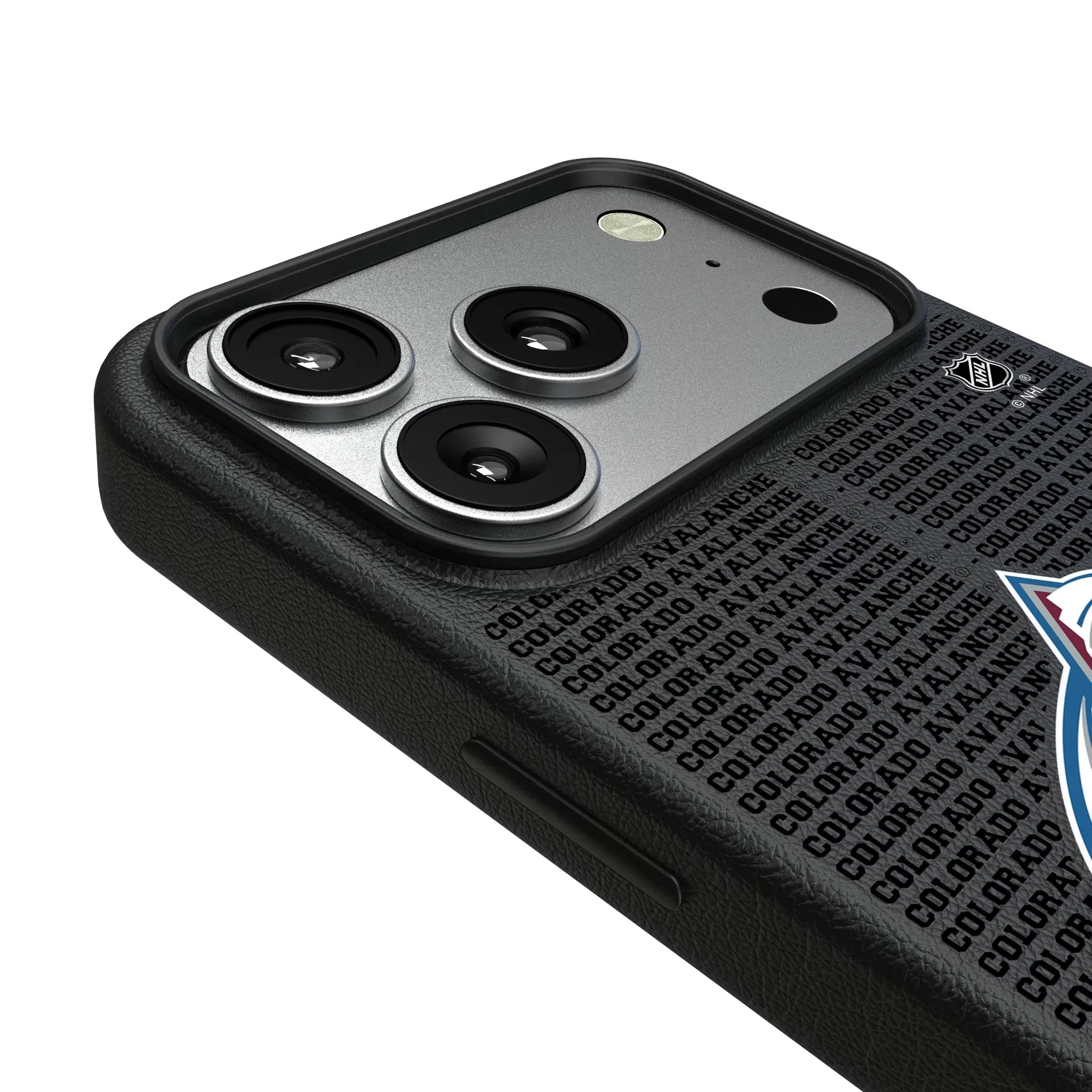 Colorado Avalanche Text Backdrop MagSafe Compatible Phone Case for Apple iPhone