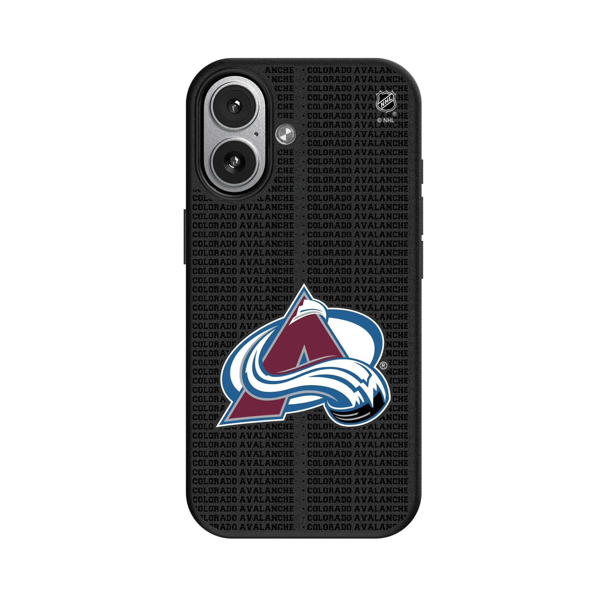 Colorado Avalanche Text Backdrop MagSafe Compatible Phone Case for Apple iPhone
