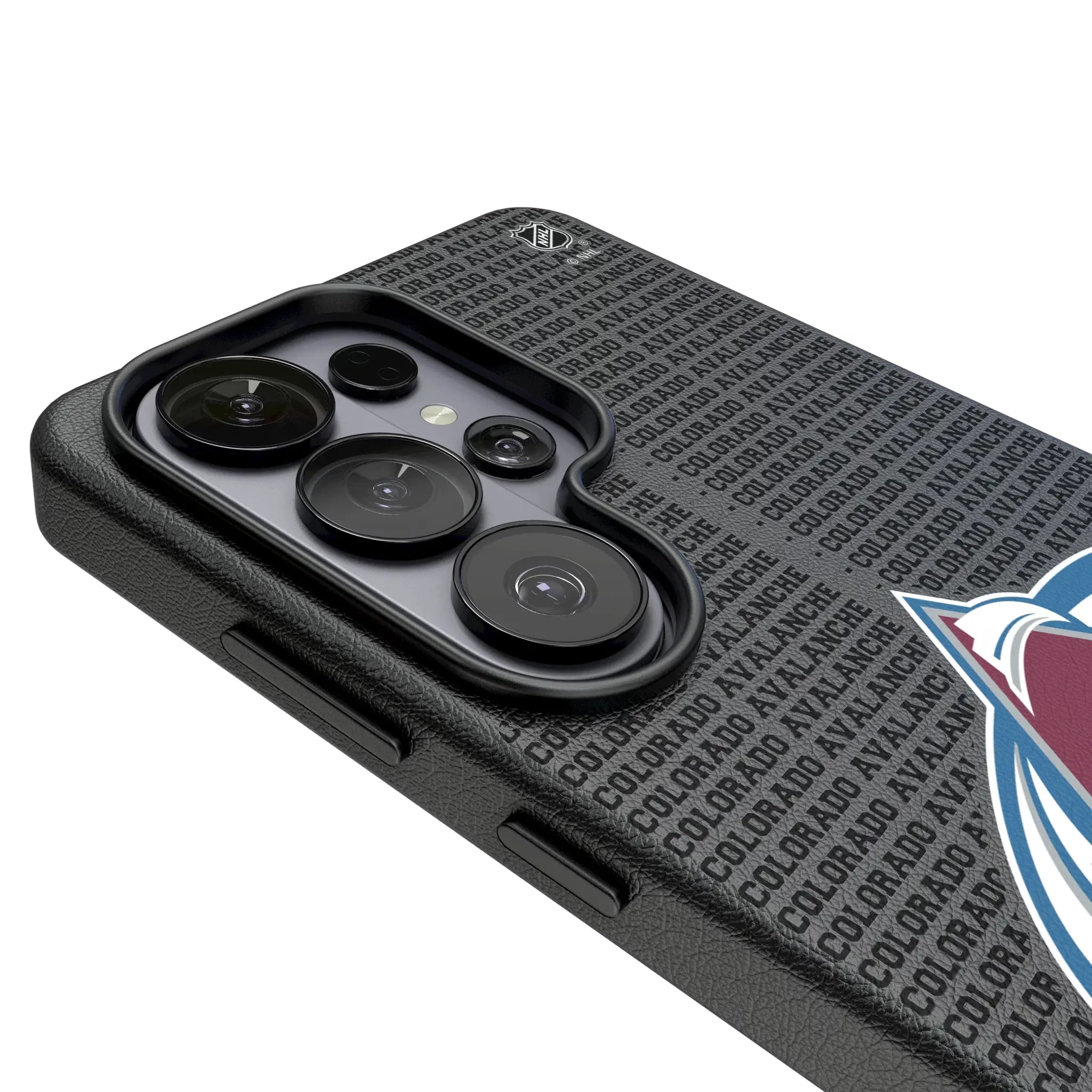 Colorado Avalanche Text Backdrop MagSafe Compatible Phone Case for Samsung Galaxy
