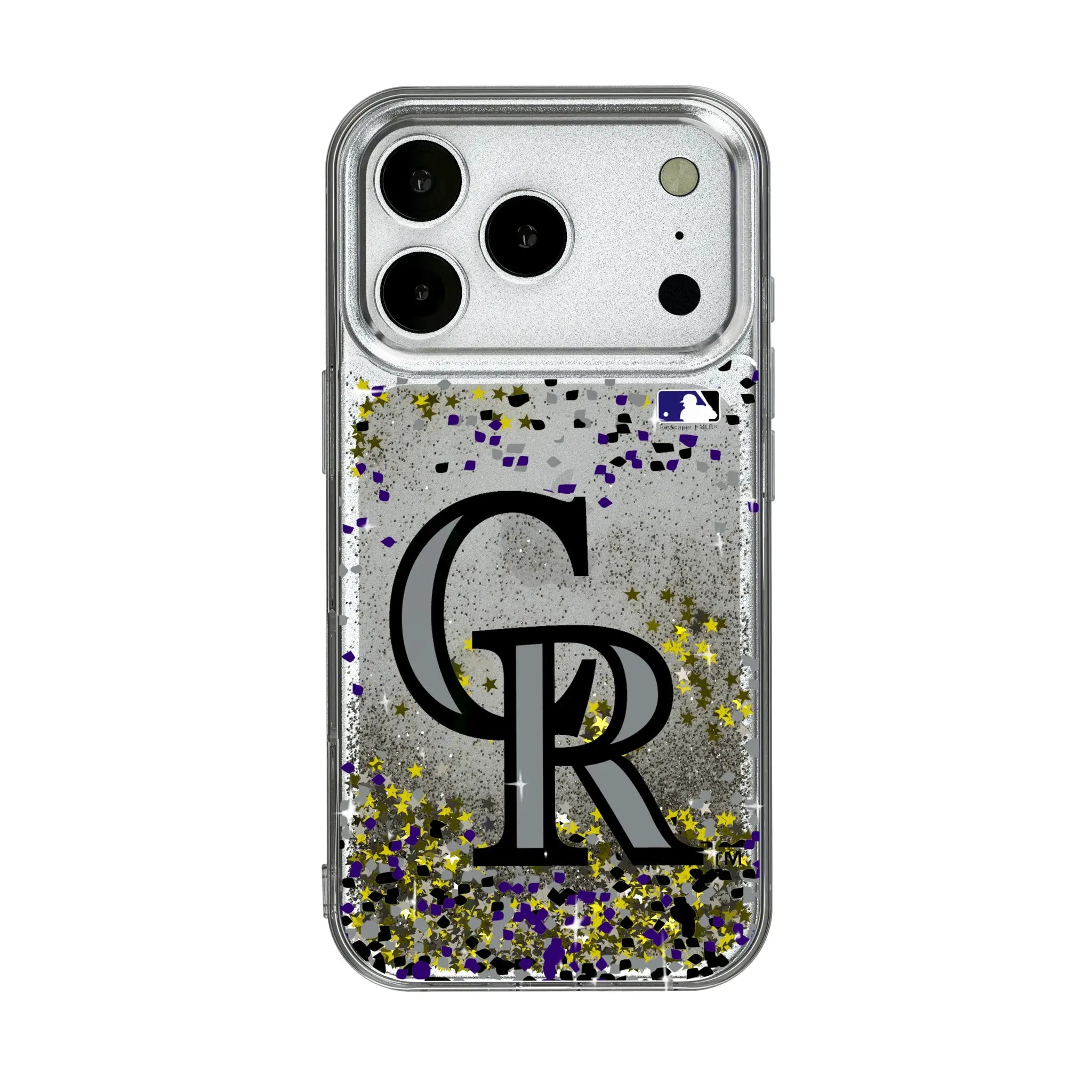 Colorado Rockies Confetti Glitter Phone Case
