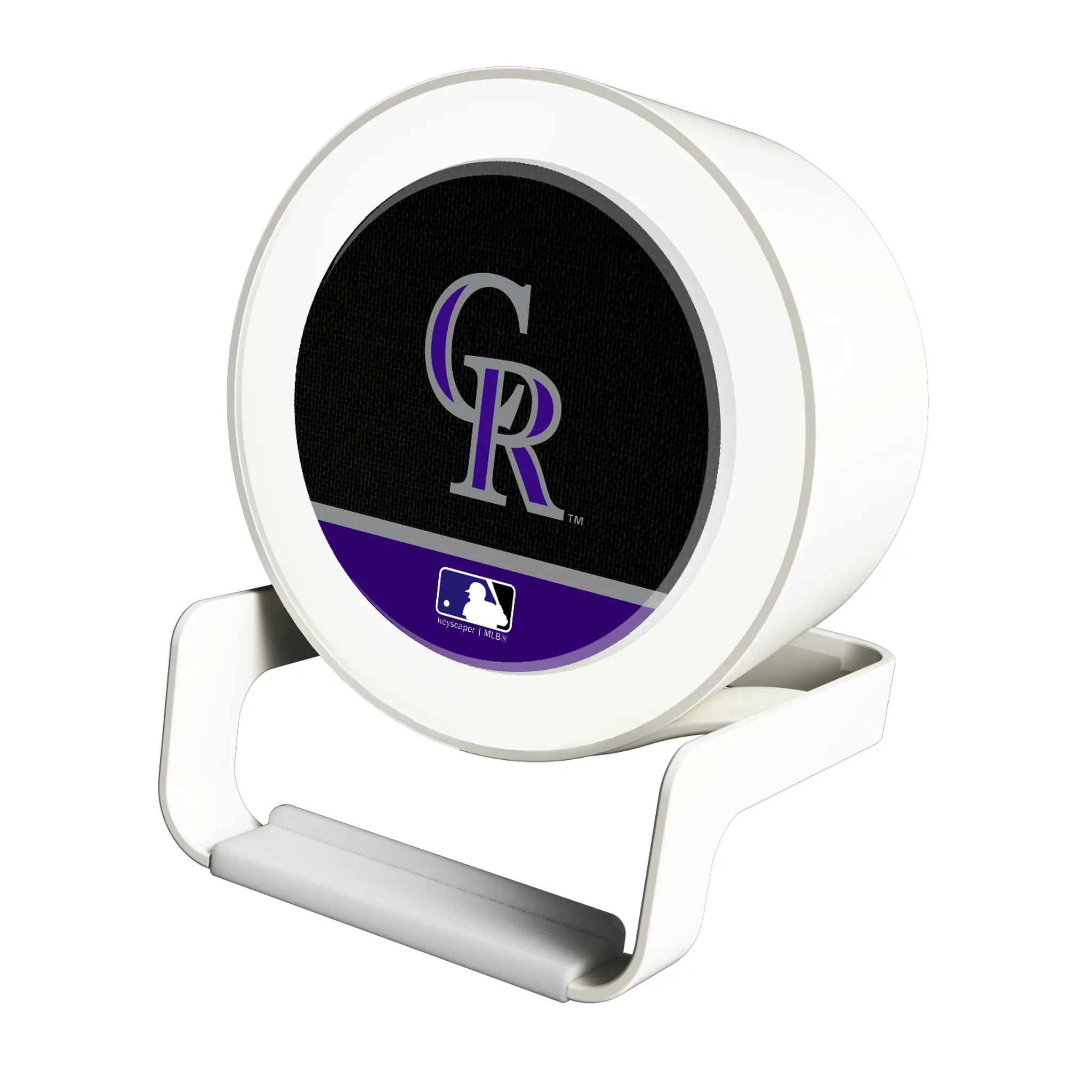 Colorado Rockies Endzone Solid Night Light Charger and Bluetooth Speaker