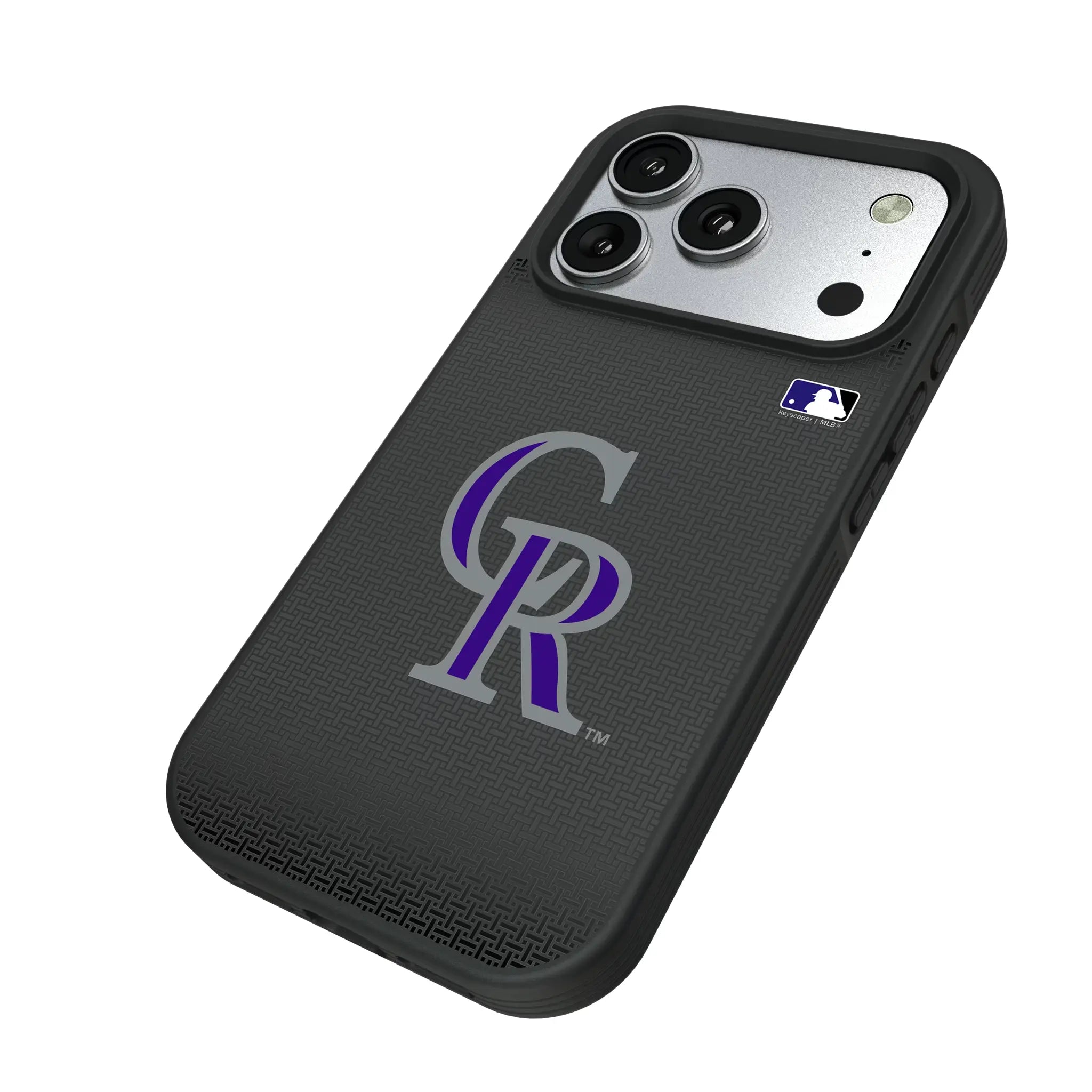 Colorado Rockies Linen Bump Phone Case
